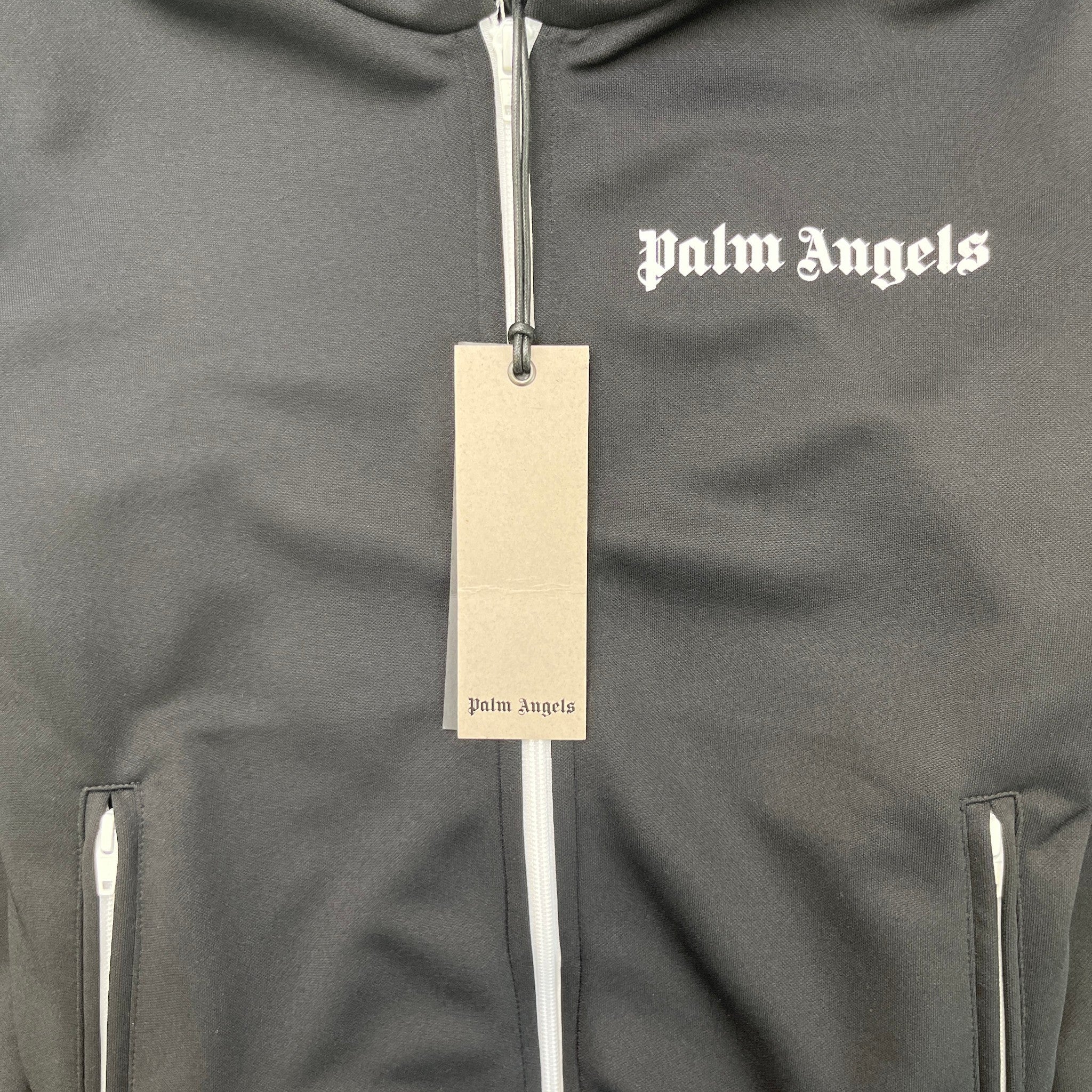 Men's Track Hoodie Black Size XS