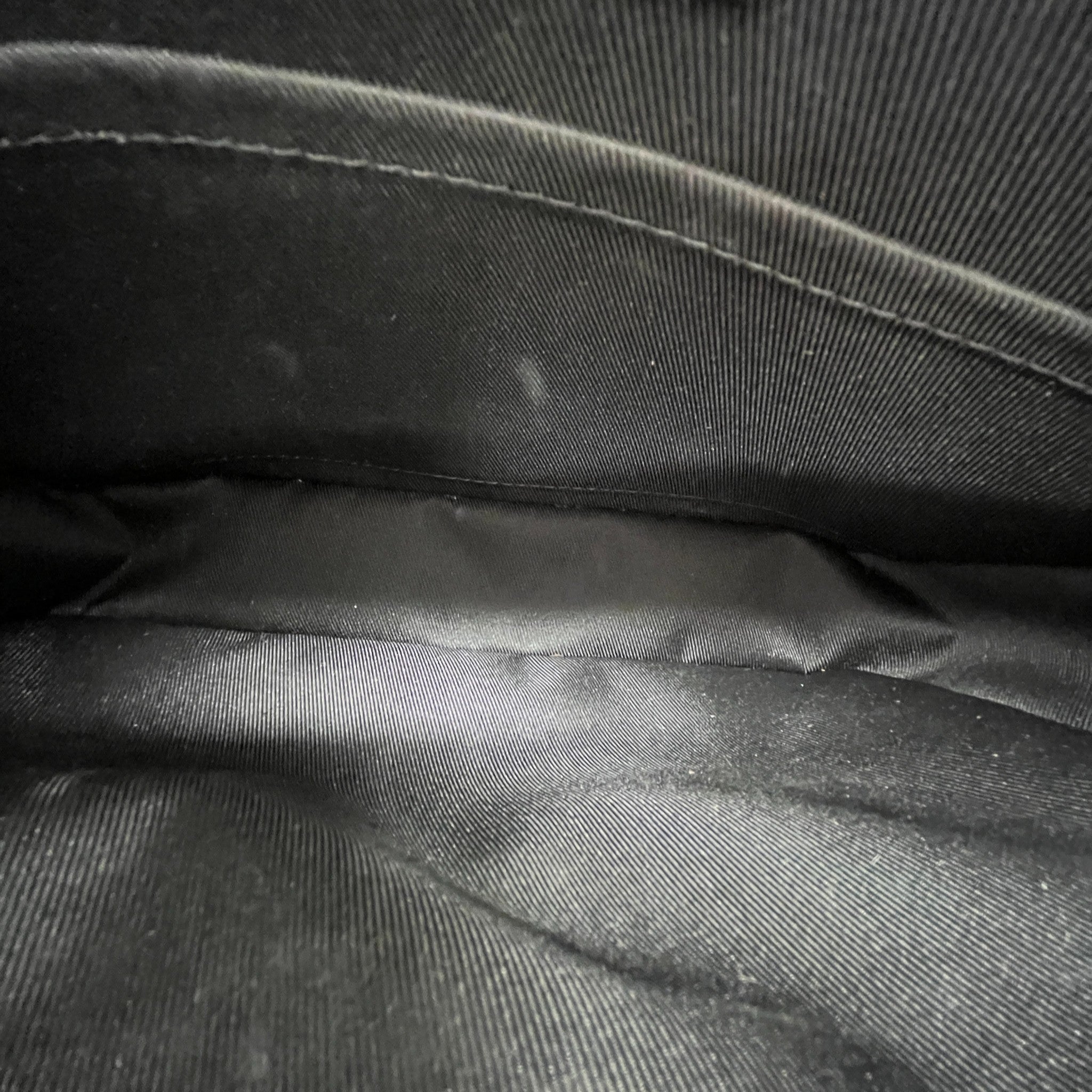 Men's Empreinte Leather Trio Messenger Bag Black