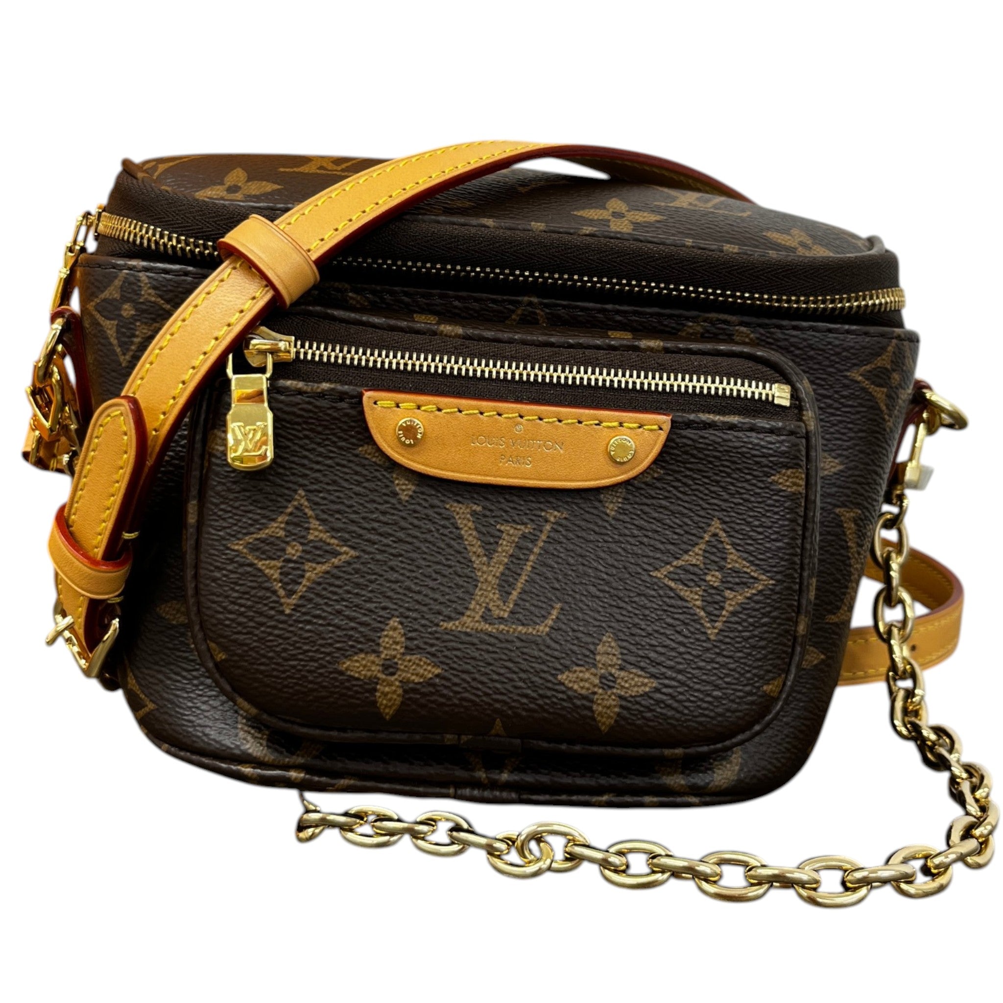 Women's Mini Bumbag Belt Bag Brown