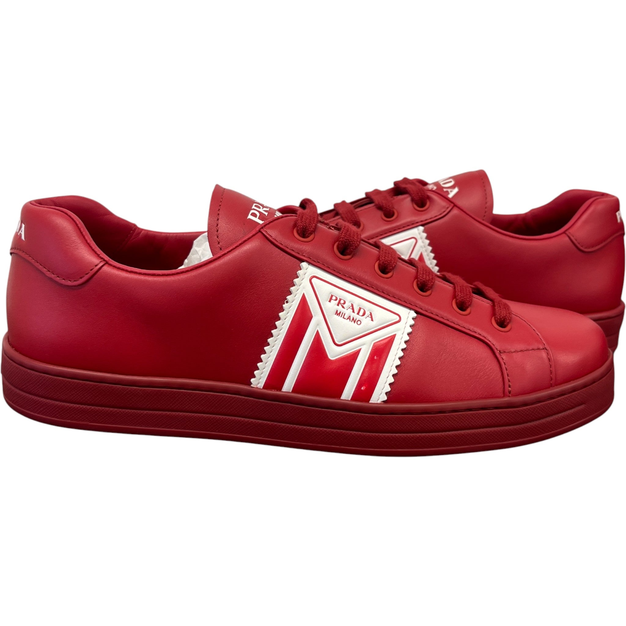 Men's Downtown Low Trainers Red Size EU 42 / UK 8