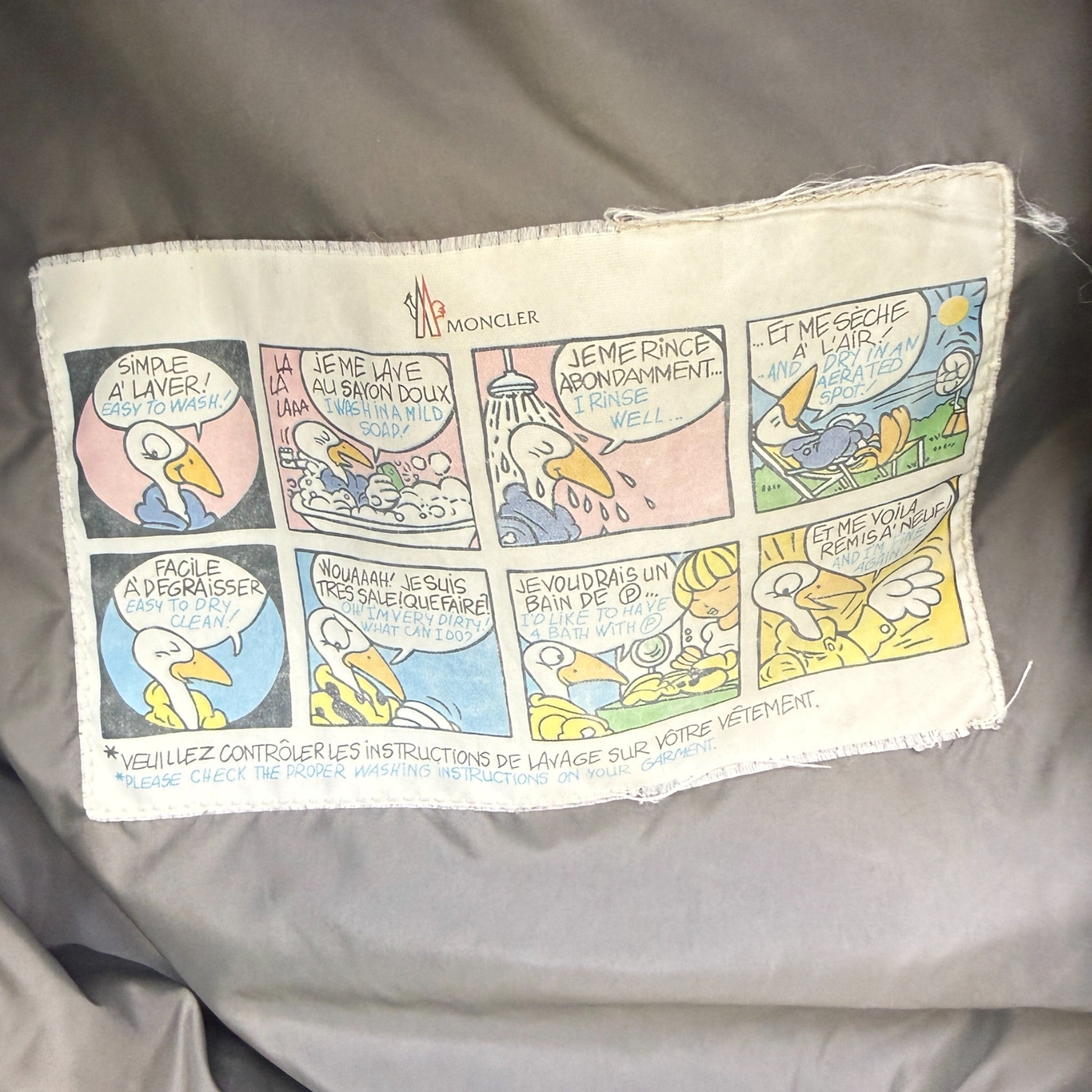 Men's Vuarnet Down Jacket Multi-Coloured Size 4 / XL