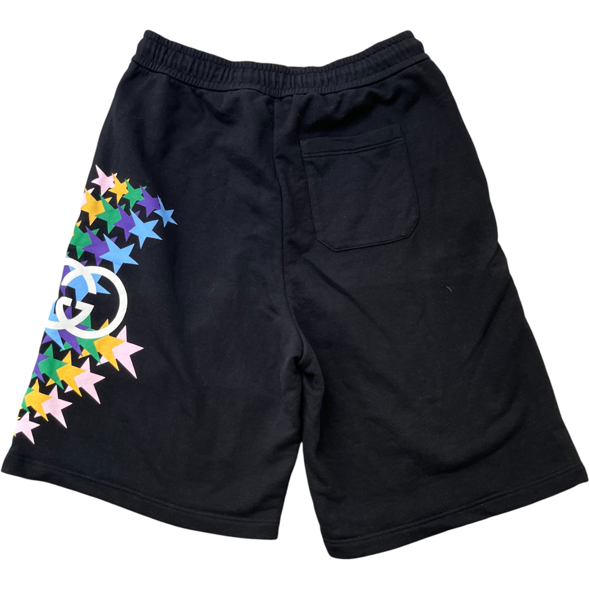 Men's Interlocking G Star Flash Shorts Black Size M