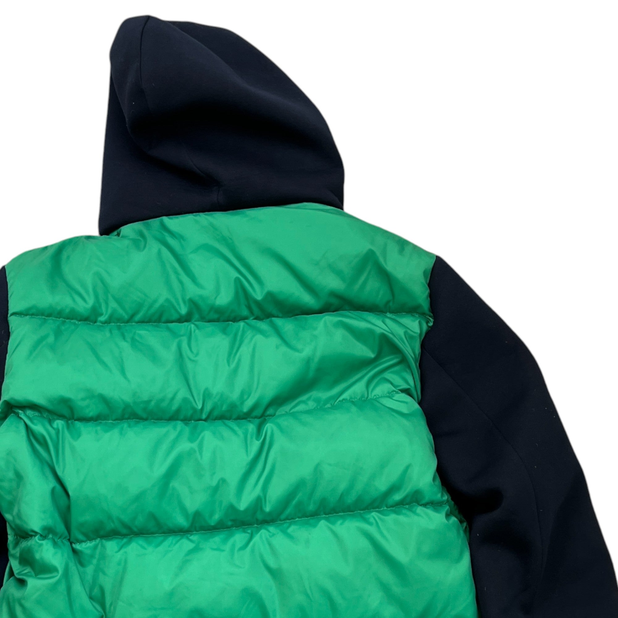 Men's Plaque Logo Down Jacket Green Size IT 46 / S