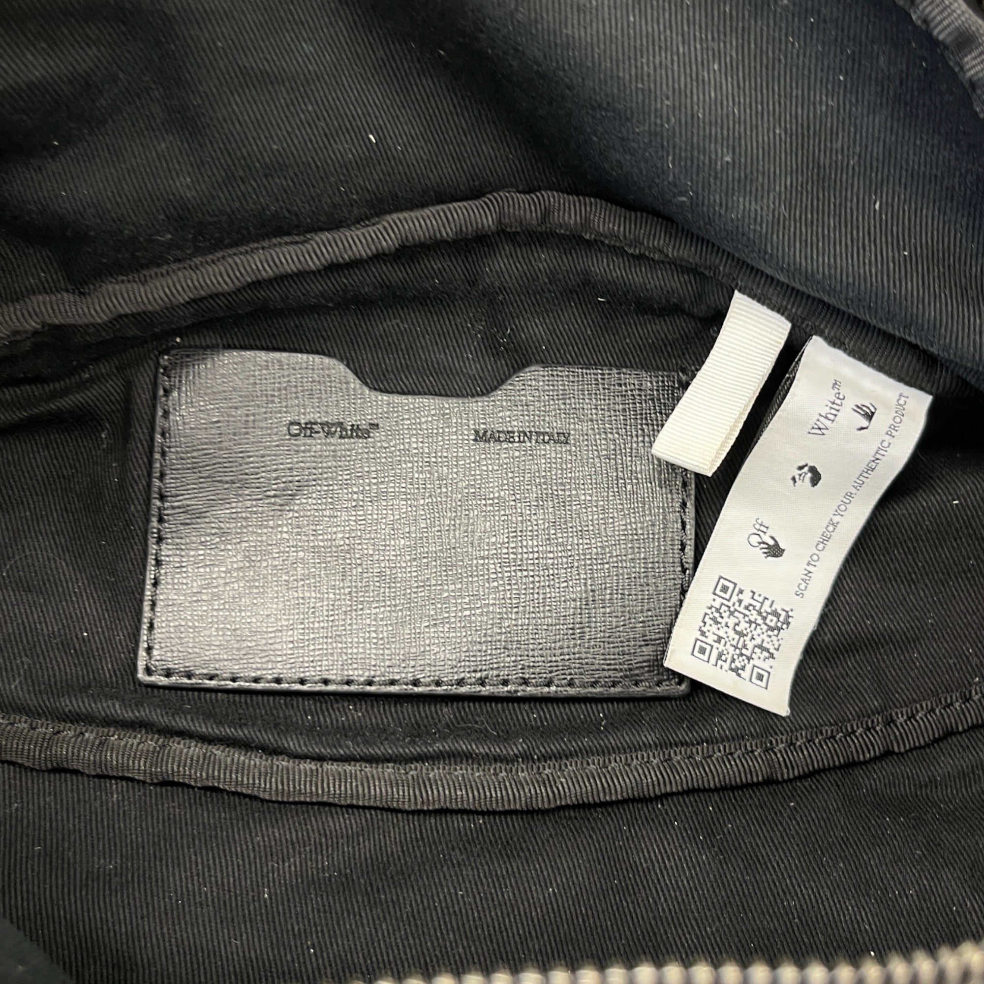Men's Logo Strap Belt Bag Black