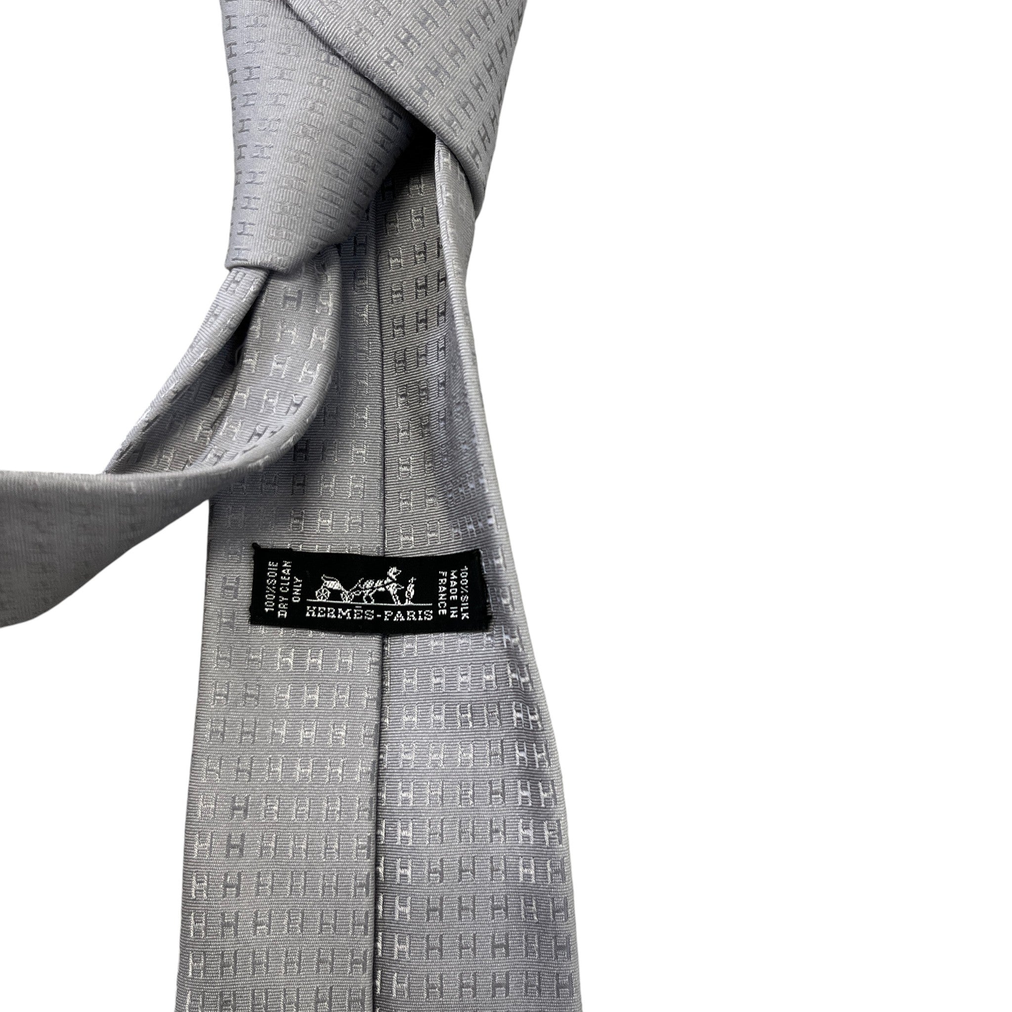 Men's Faconnee H Tie Grey