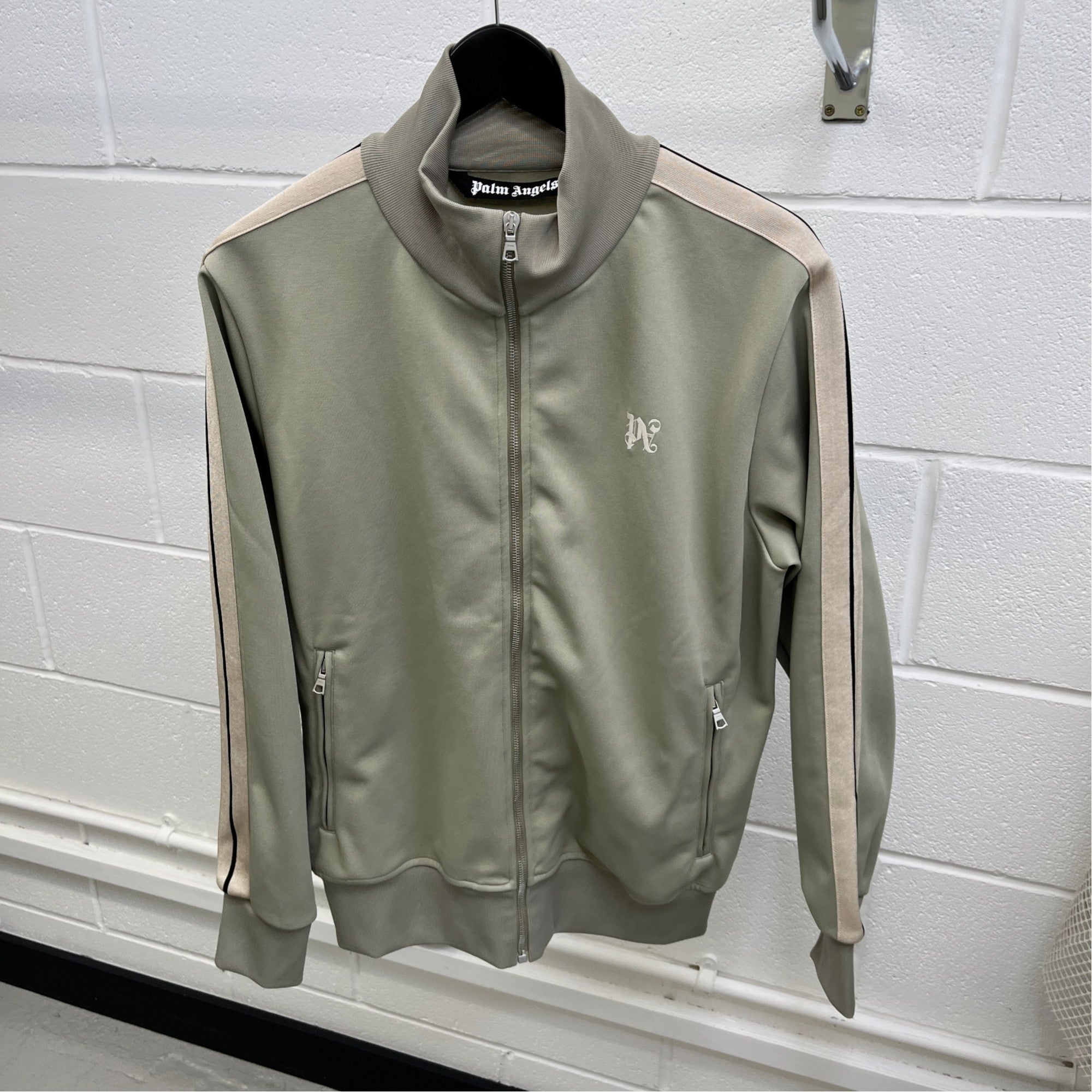 Men's Monogram Track Jacket Green Size L