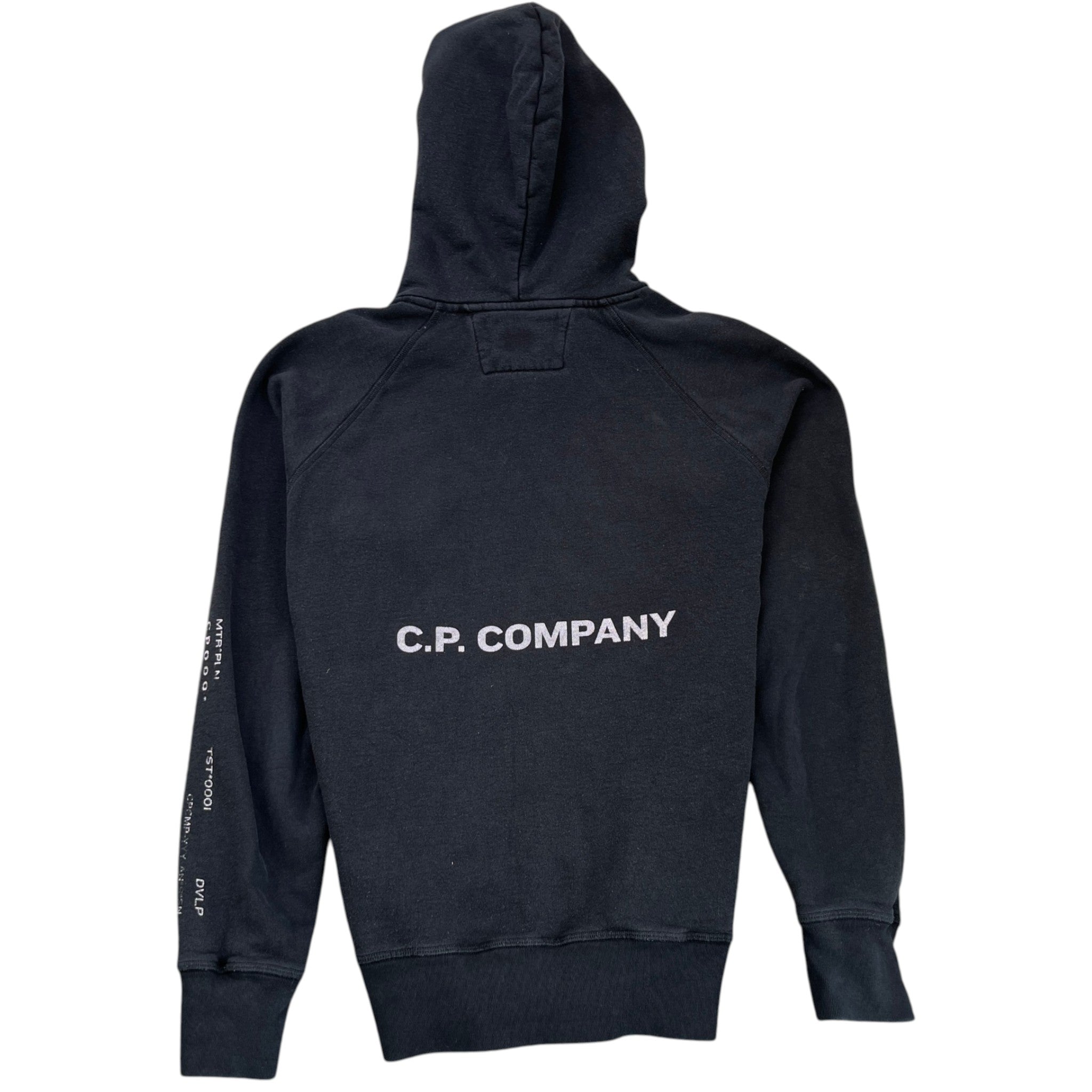 Men's Logo Print Hoodie Black Size L
