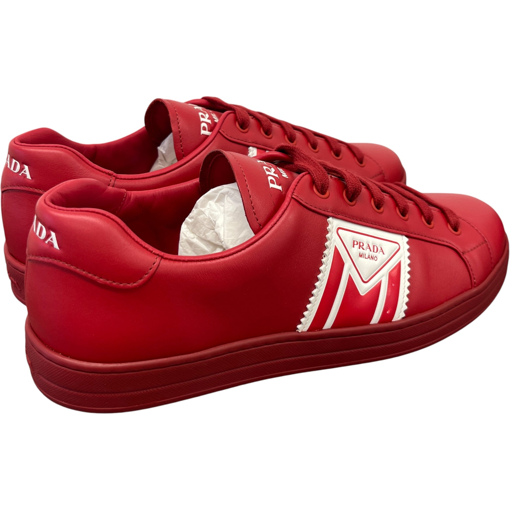 Men's Downtown Low Trainers Red Size EU 42 / UK 8