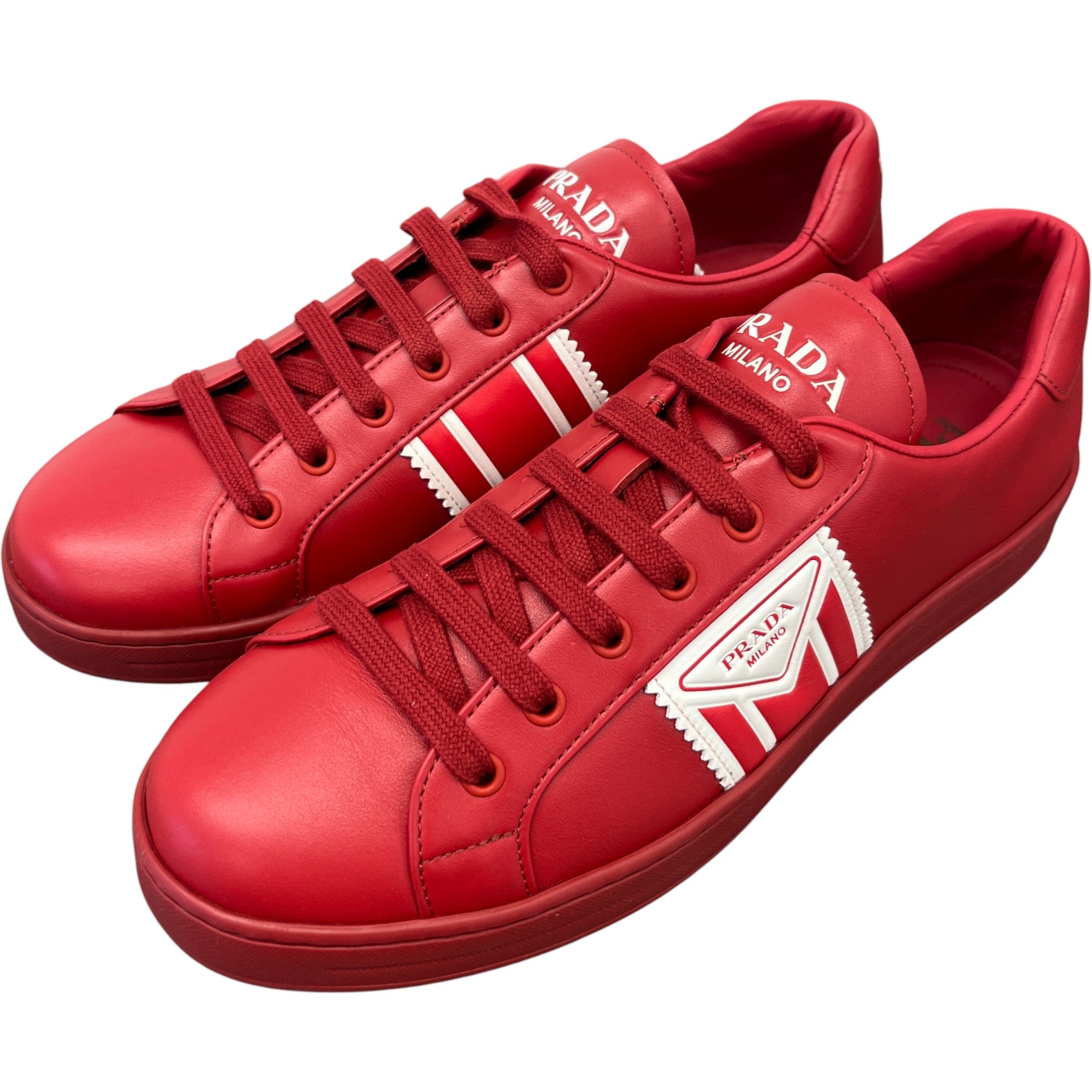 Men's Downtown Low Trainers Red Size EU 42 / UK 8