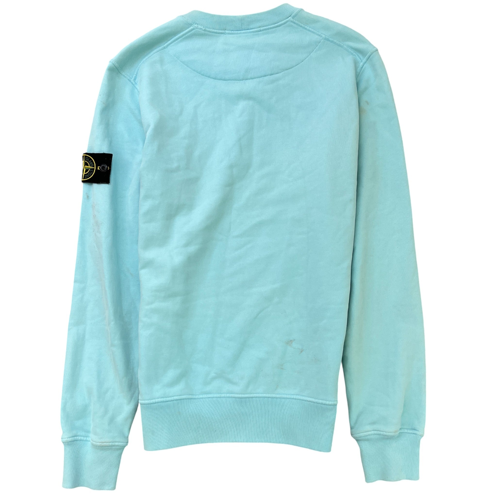 Men's Applique Logo Sweatshirt Blue Size S