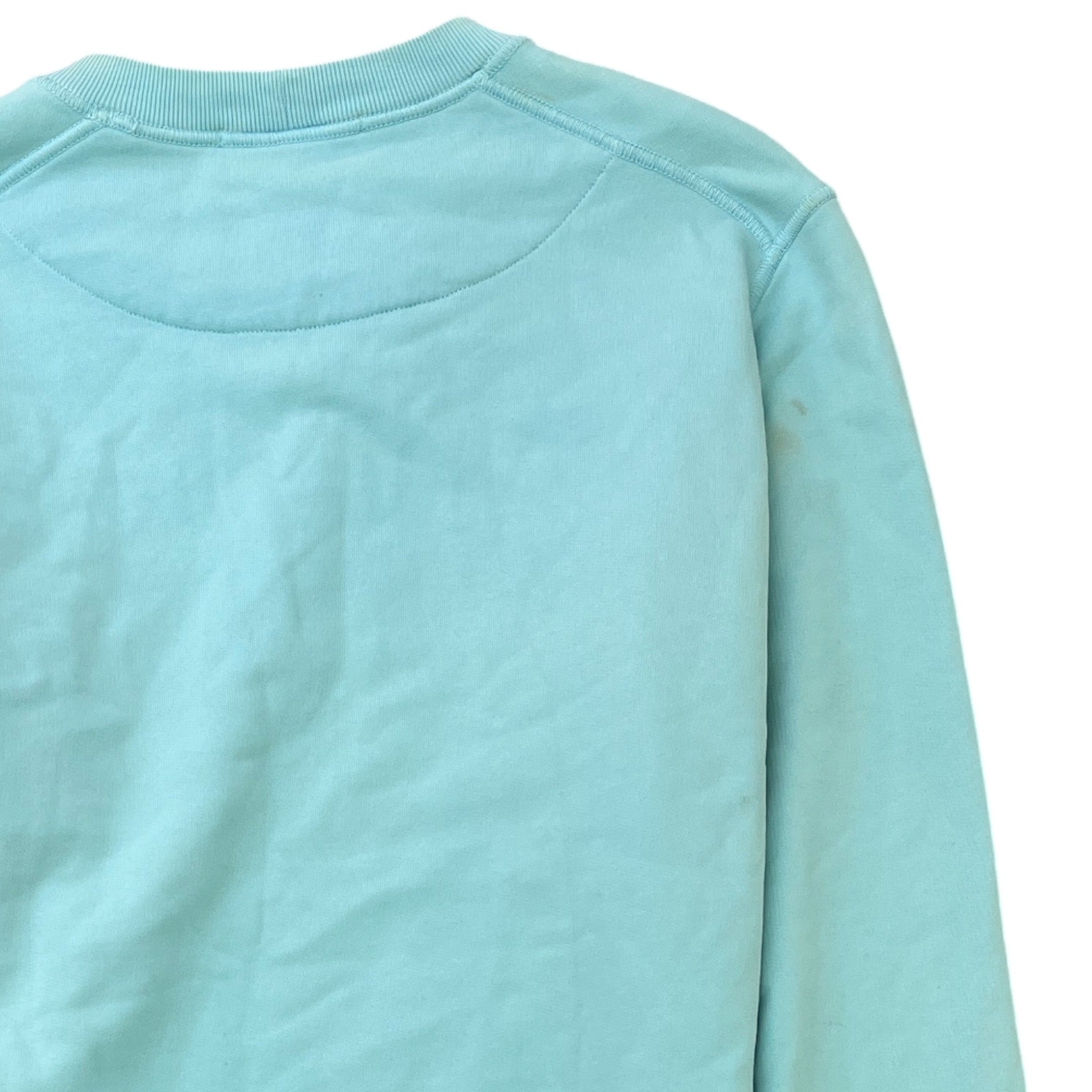 Men's Applique Logo Sweatshirt Blue Size S