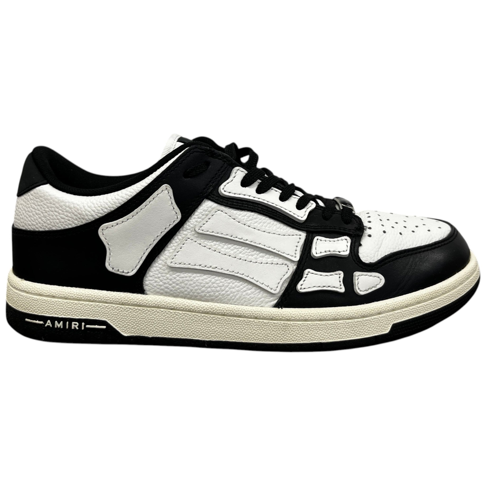 Men's Skeleton Low Trainers Black Size EU 43 / UK 9