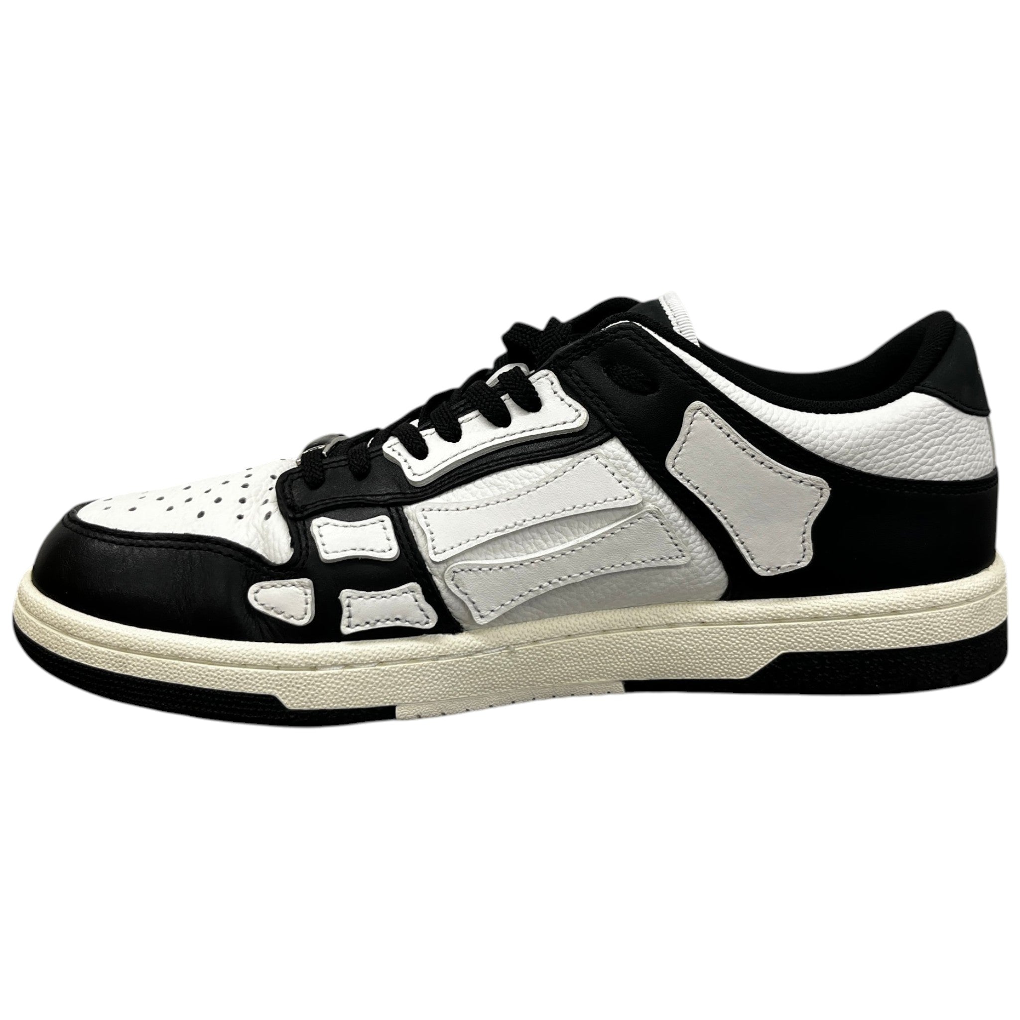 Men's Skeleton Low Trainers Black Size EU 43 / UK 9