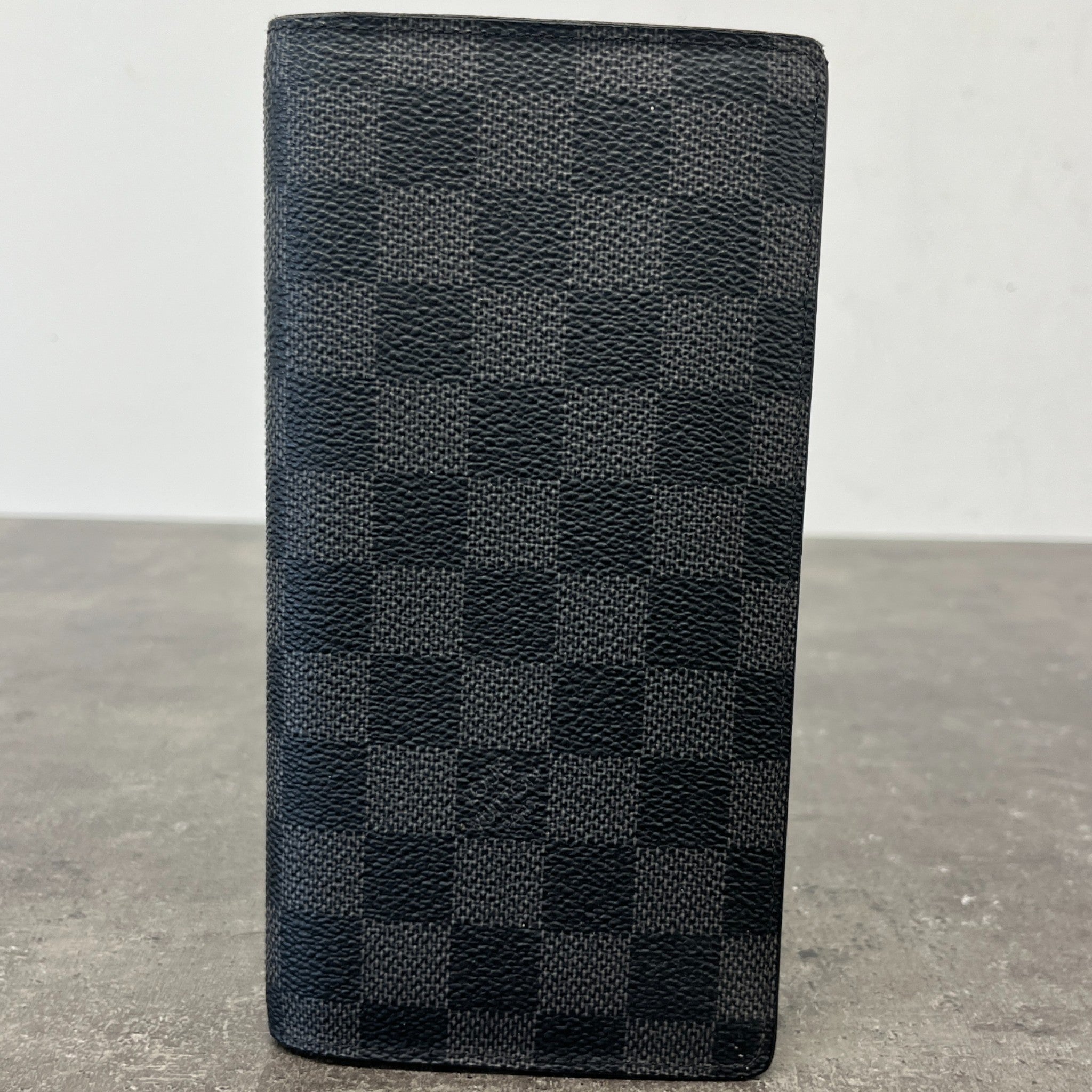 Men's Damier Graphite Brazza Wallet Black