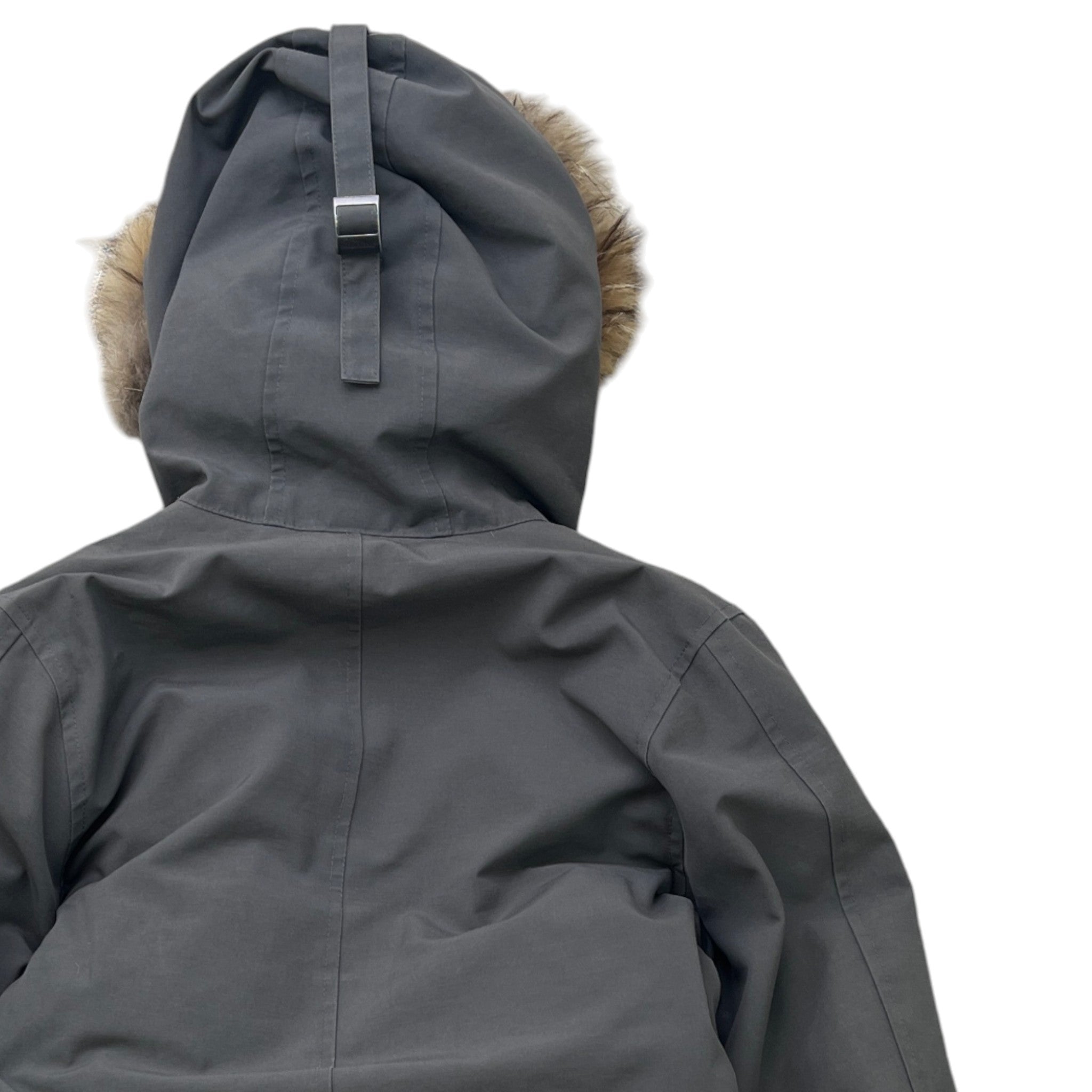 Women's Montebello Parka Down Jacket Grey Size S