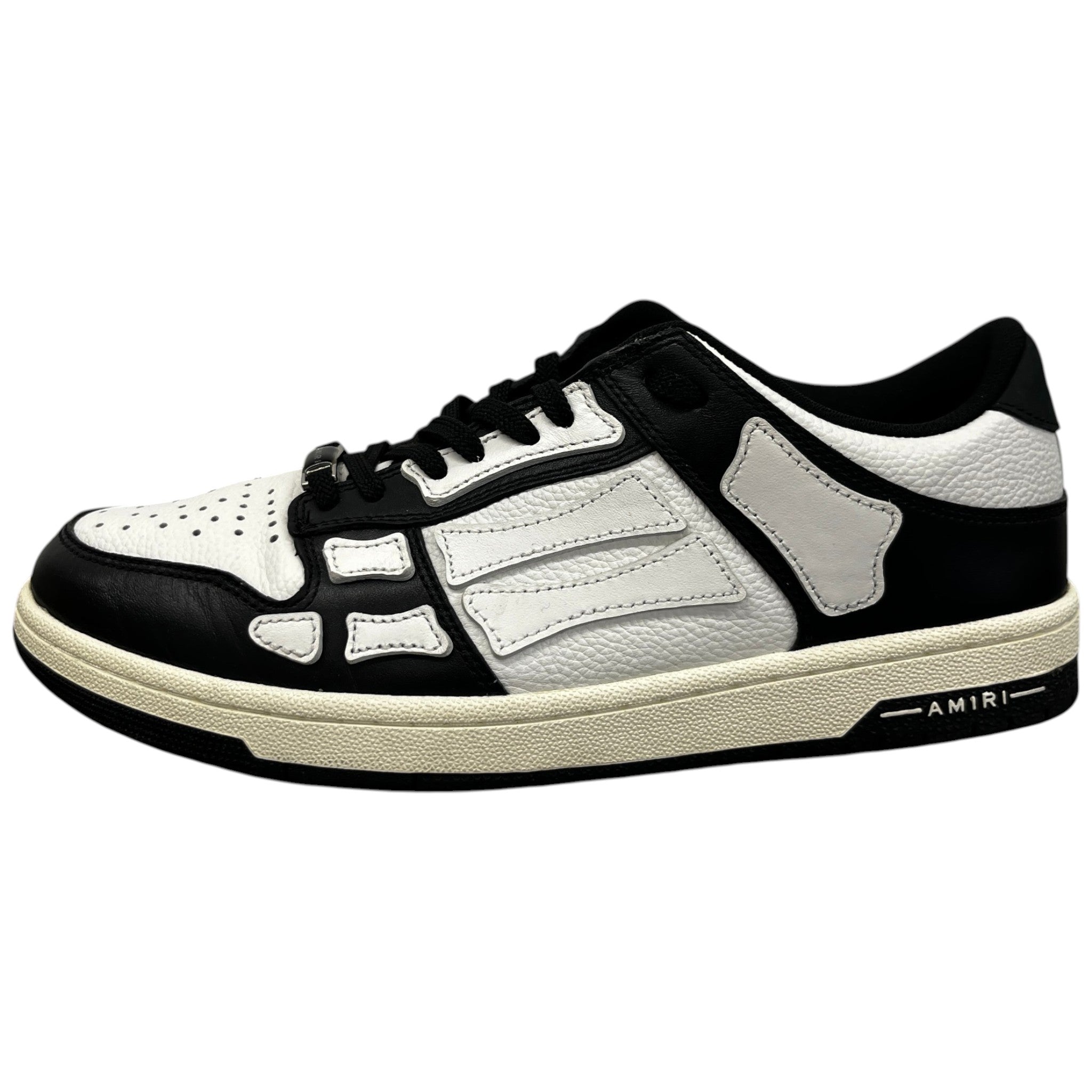 Men's Skeleton Low Trainers Black Size EU 43 / UK 9