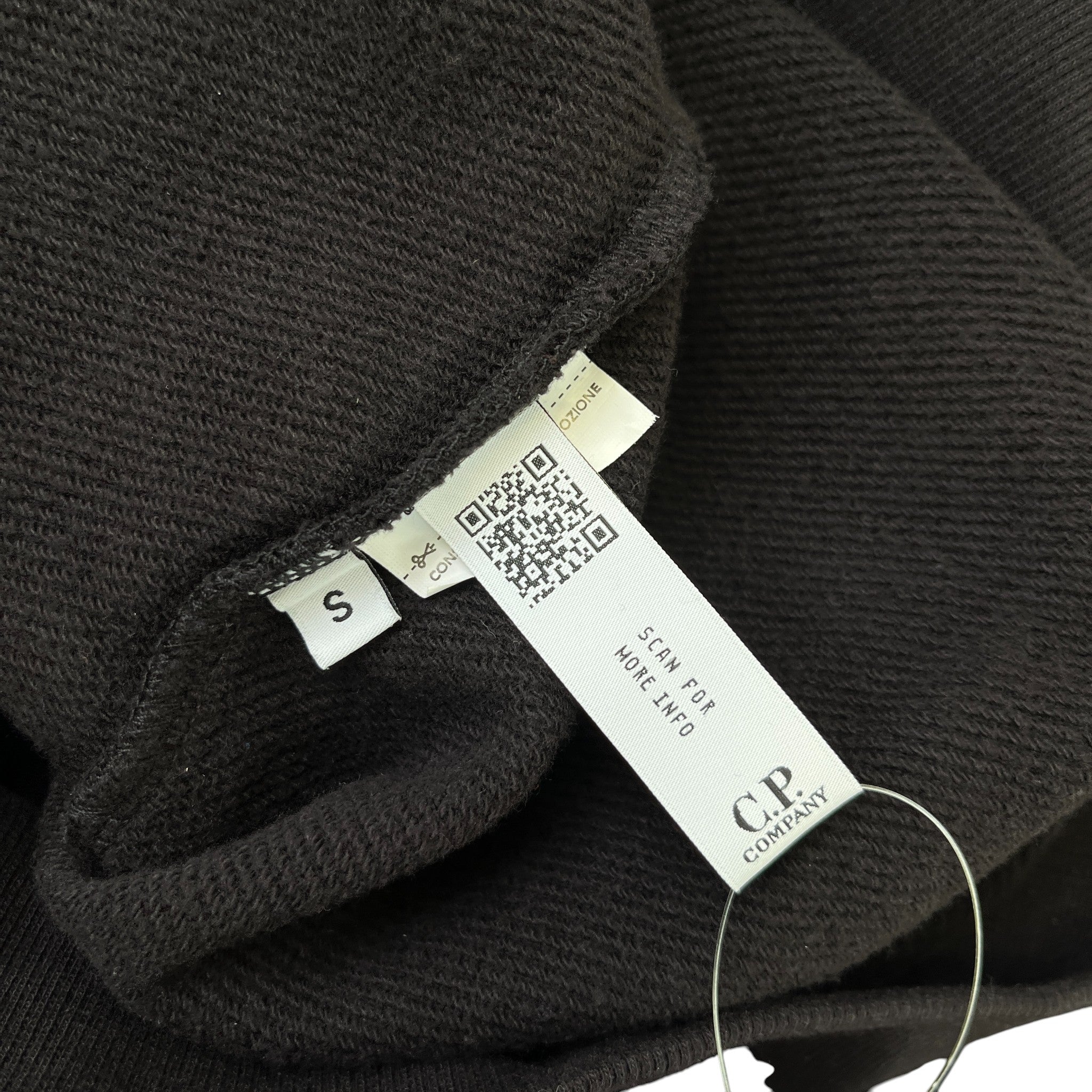 Men's Lens Hoodie Black Size S