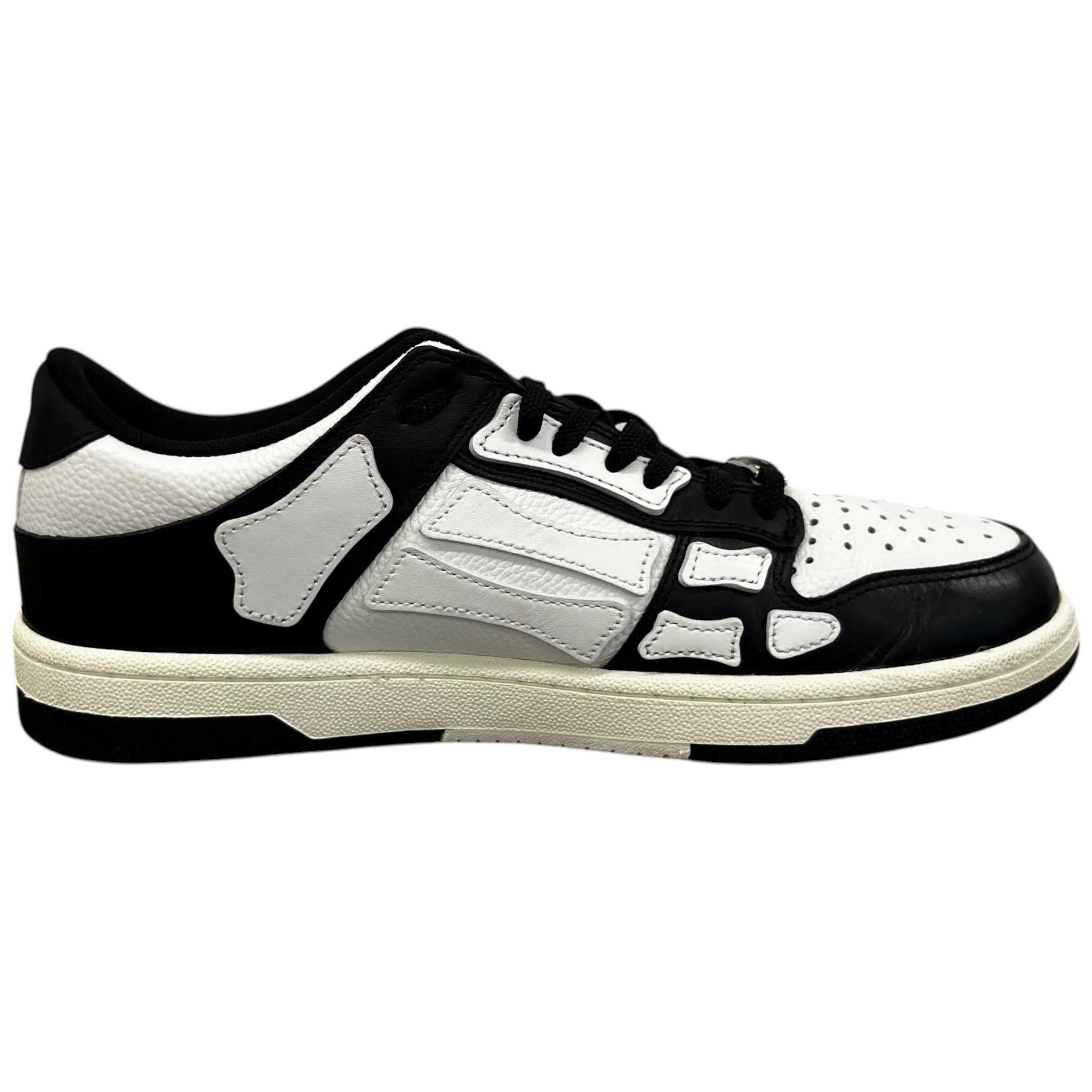 Men's Skeleton Low Trainers Black Size EU 43 / UK 9