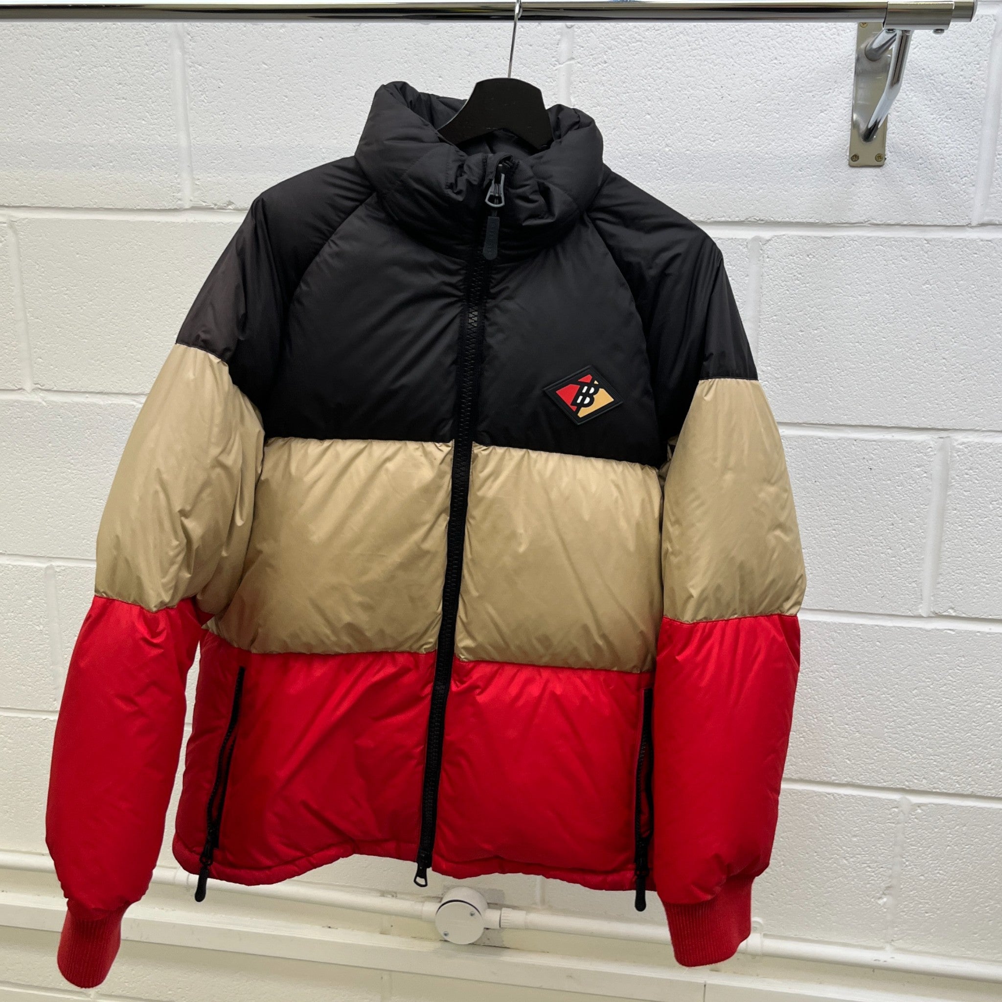 Men's Branston Down Jacket Multi-Coloured Size S