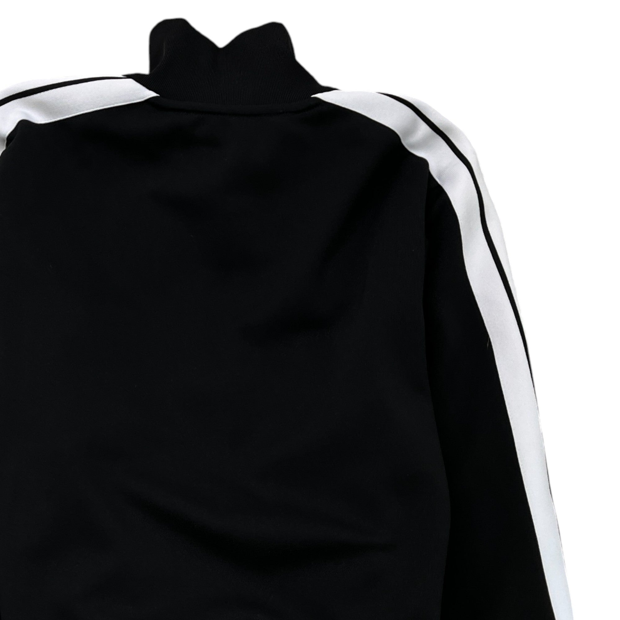 Men's Logo Print Track Jacket Black Size S