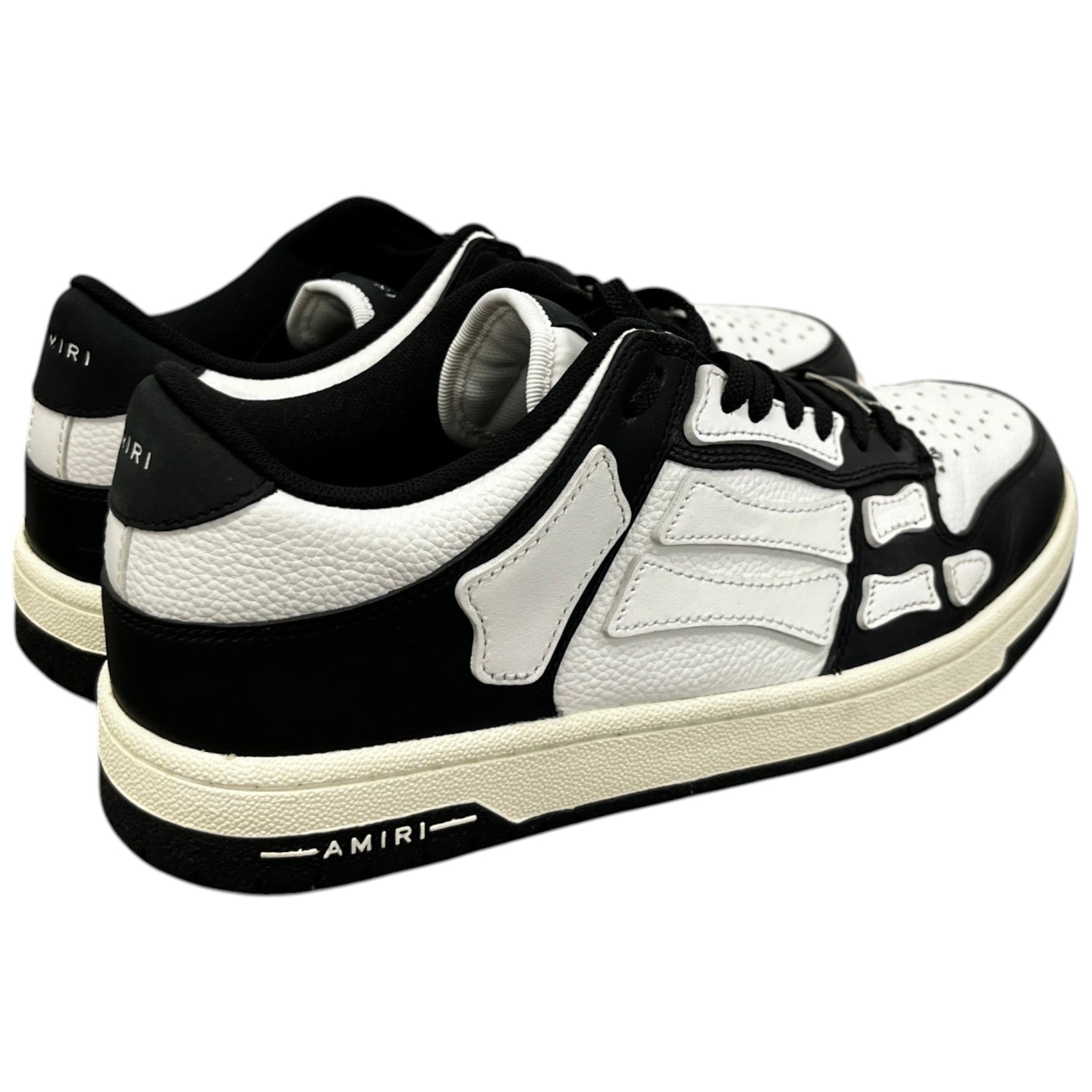 Men's Skeleton Low Trainers Black Size EU 43 / UK 9