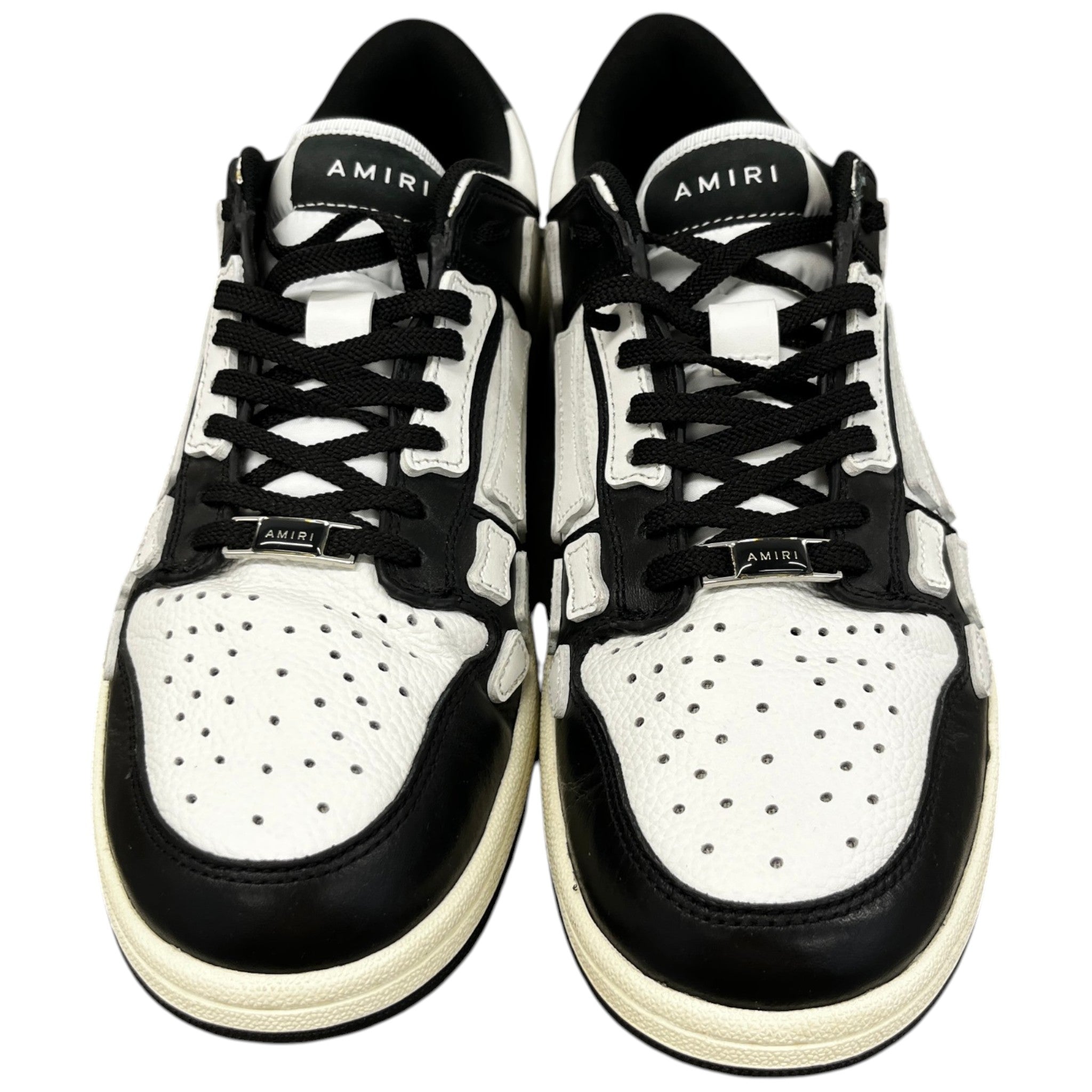Men's Skeleton Low Trainers Black Size EU 43 / UK 9