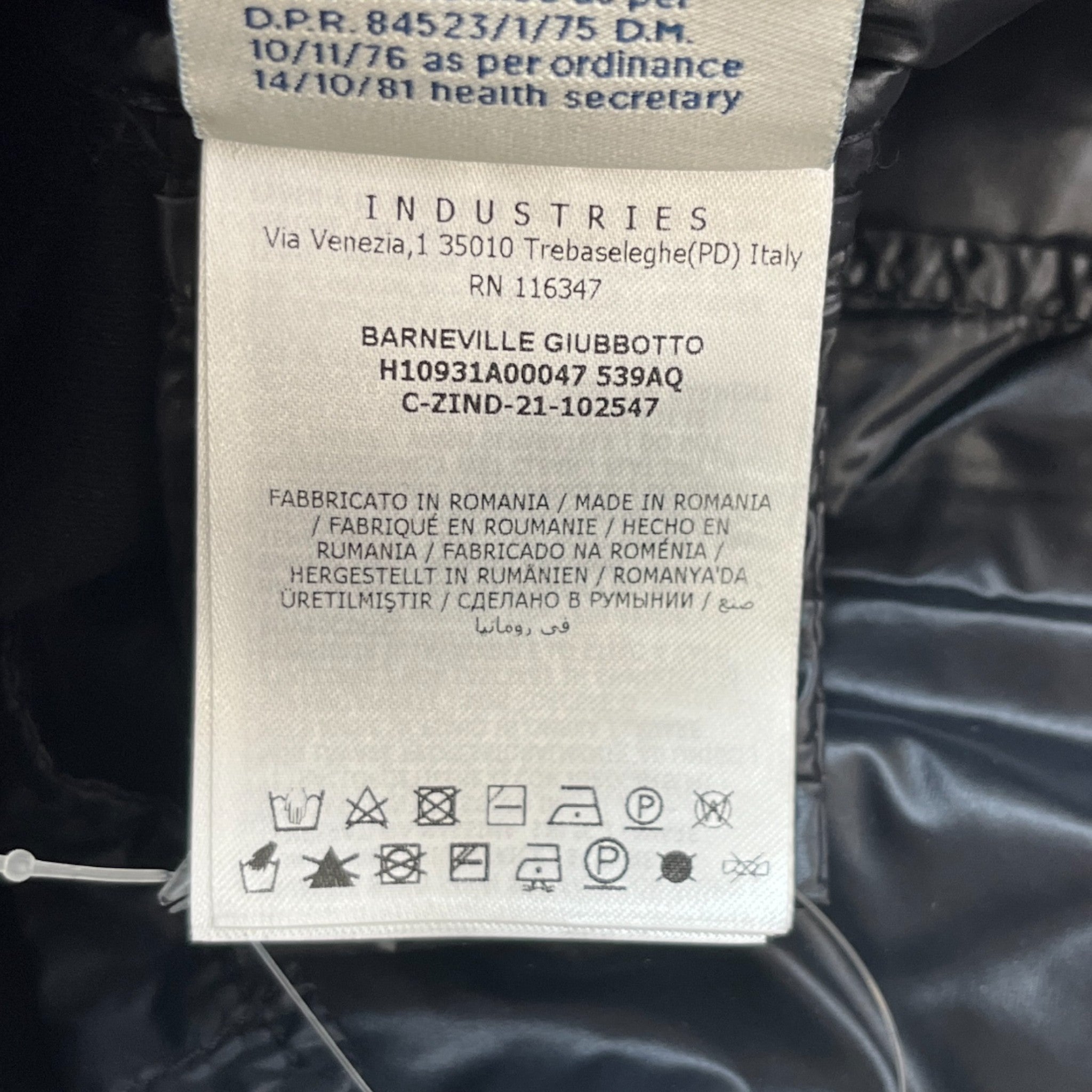 Women's Barneville Jacket Black Size 1 / UK 10