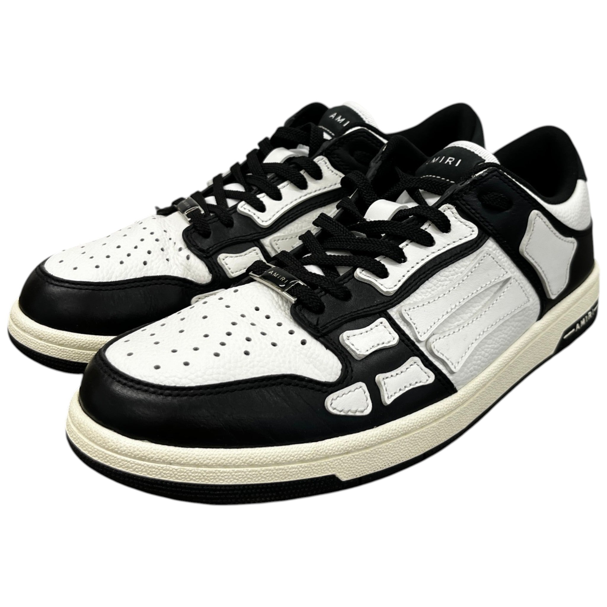 Men's Skeleton Low Trainers Black Size EU 43 / UK 9