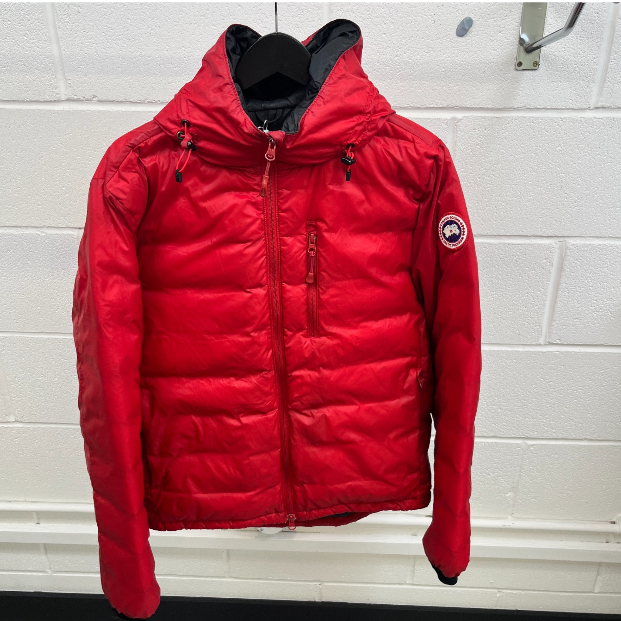 Men's Lodge Down Jacket Red Size M