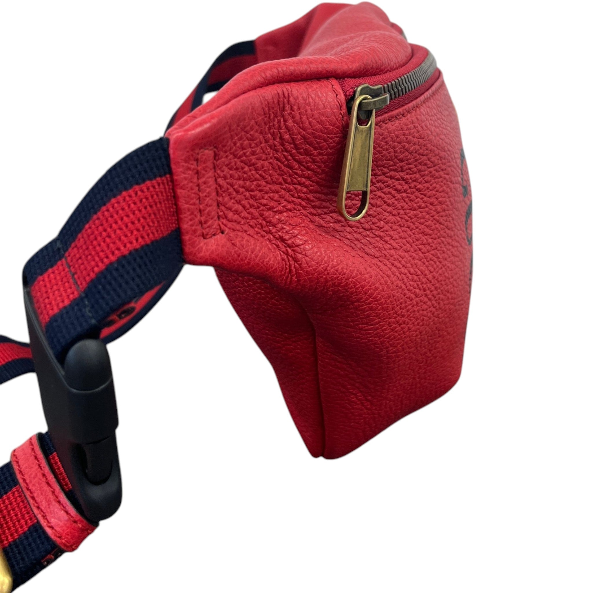 Women's Logo Print Belt Bag Red