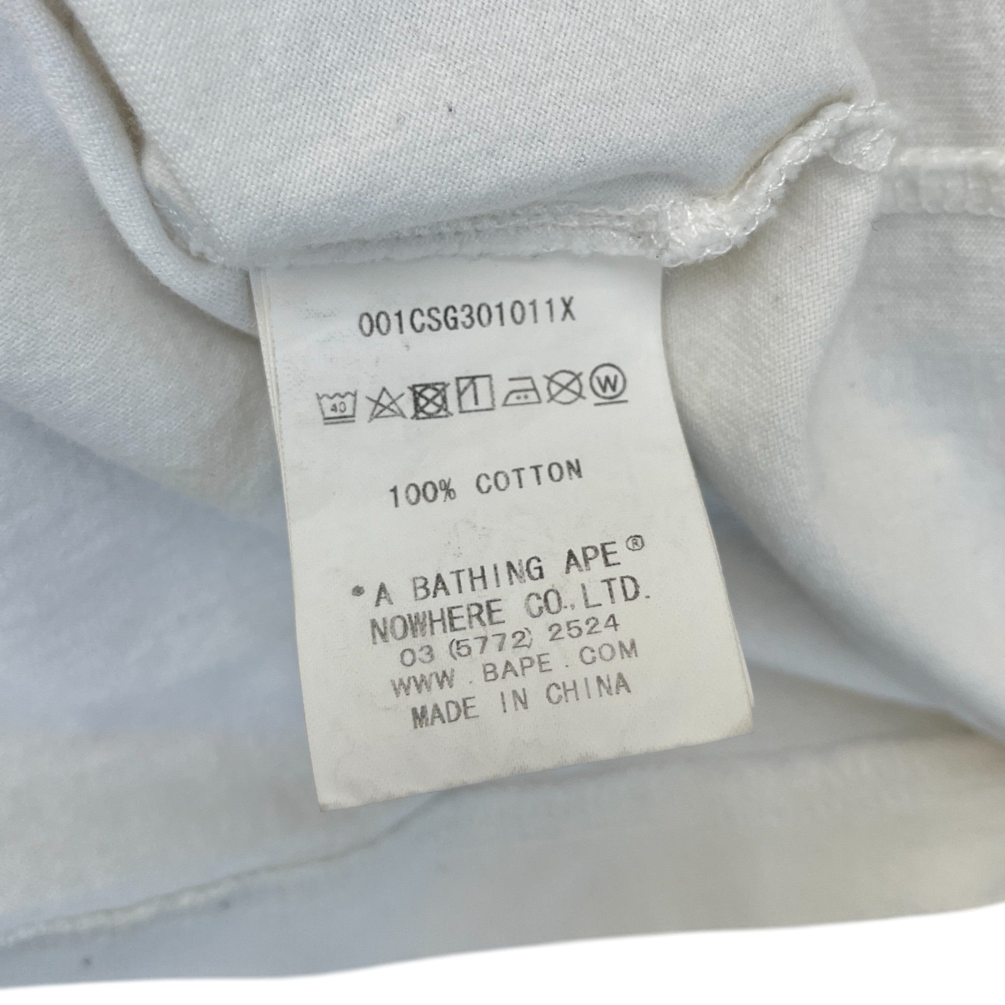 Men's Curved Logo Tie Dye T-Shirt Black Size M