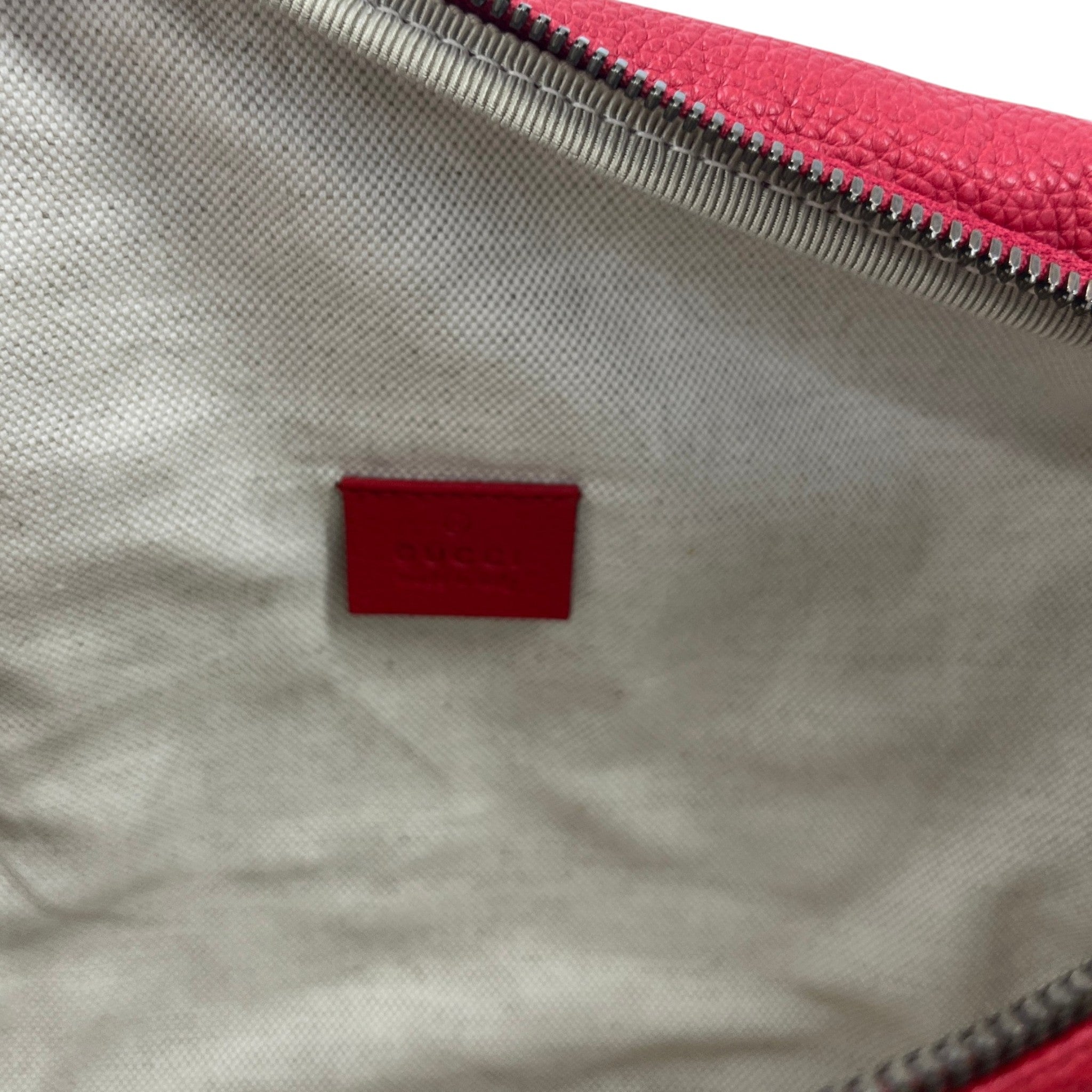 Women's Logo Print Belt Bag Red