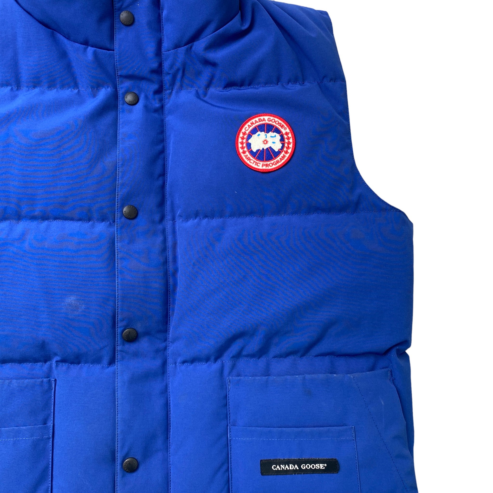 Men's Freestyle Gilet Blue Size M