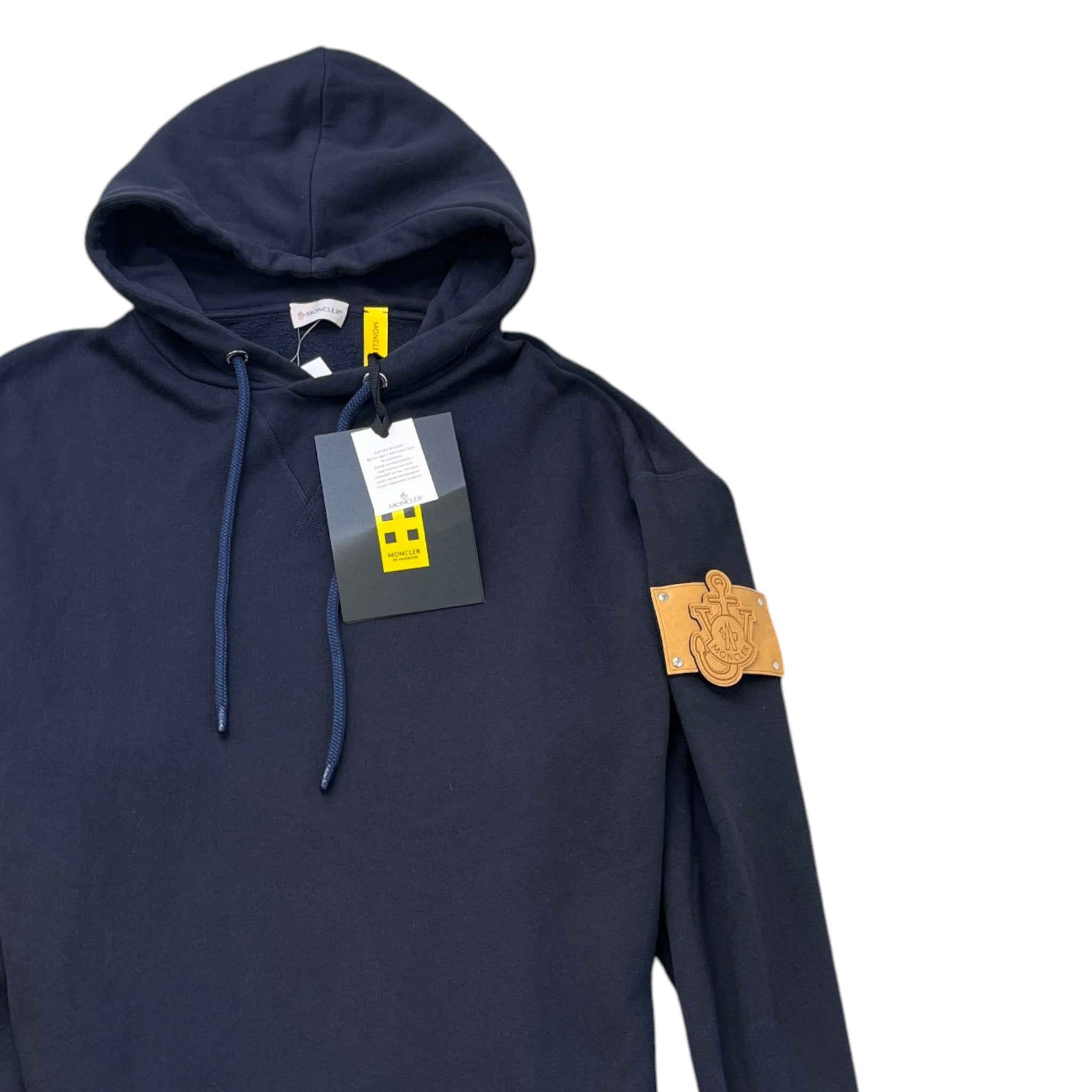 Men's X Jw Anderson Hoodie Navy Size S