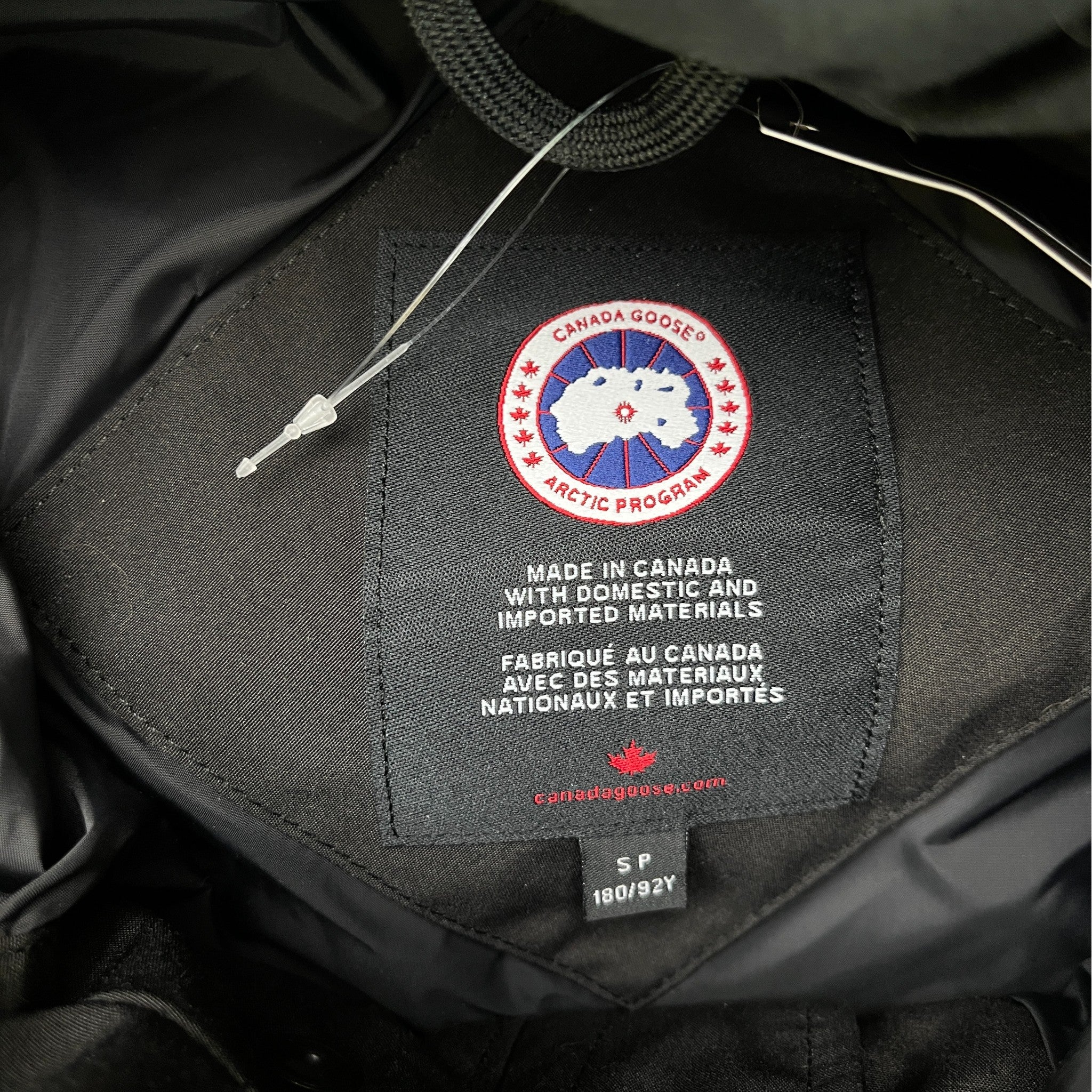 Men's Emory Parka Down Jacket Black Size S