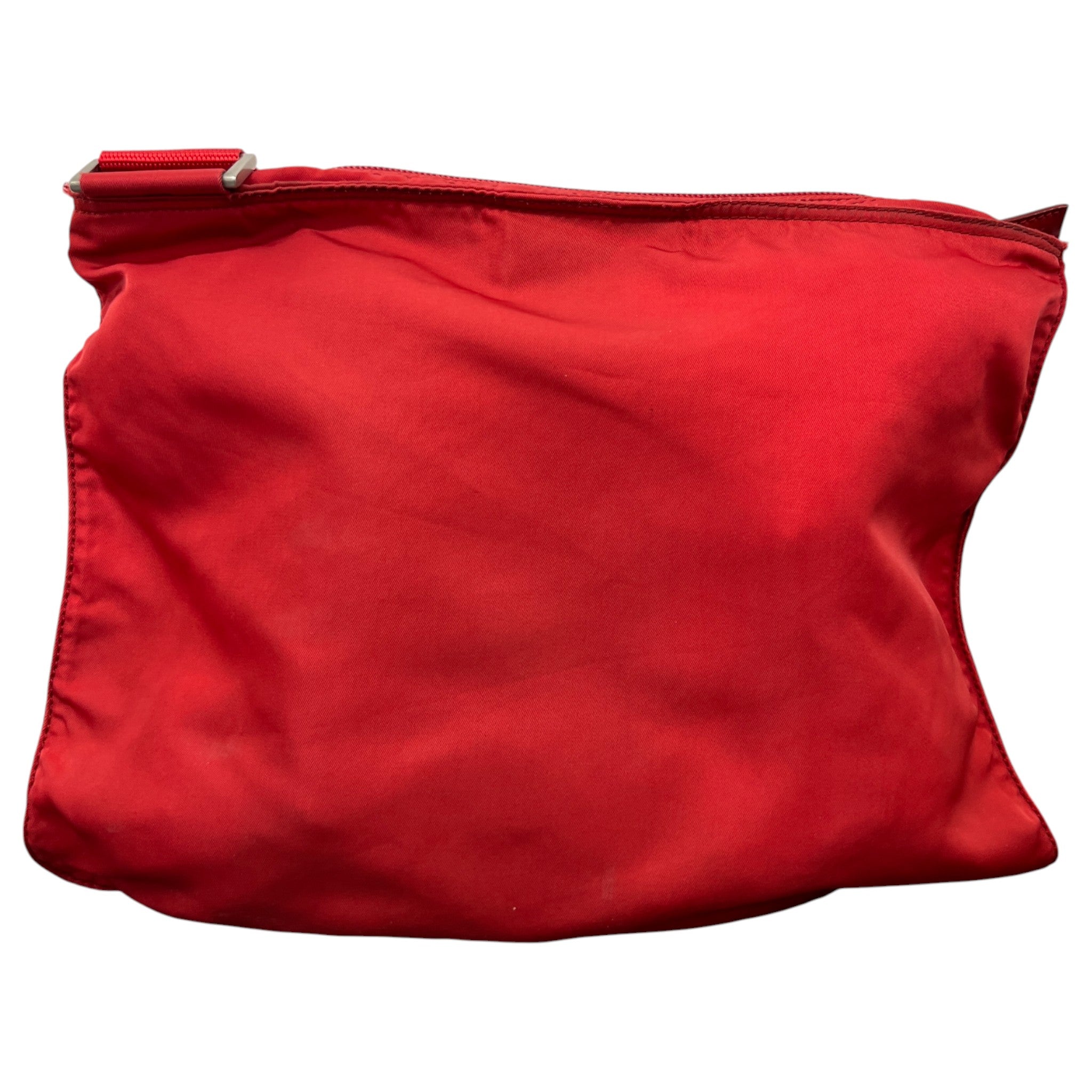 Men's Plaque Logo Bag Red