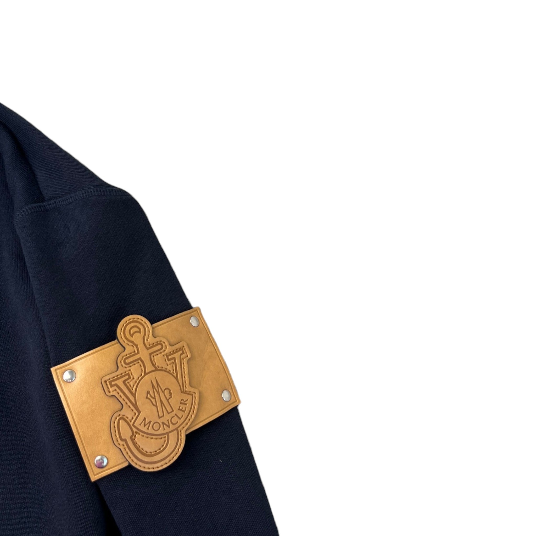 Men's X Jw Anderson Hoodie Navy Size S