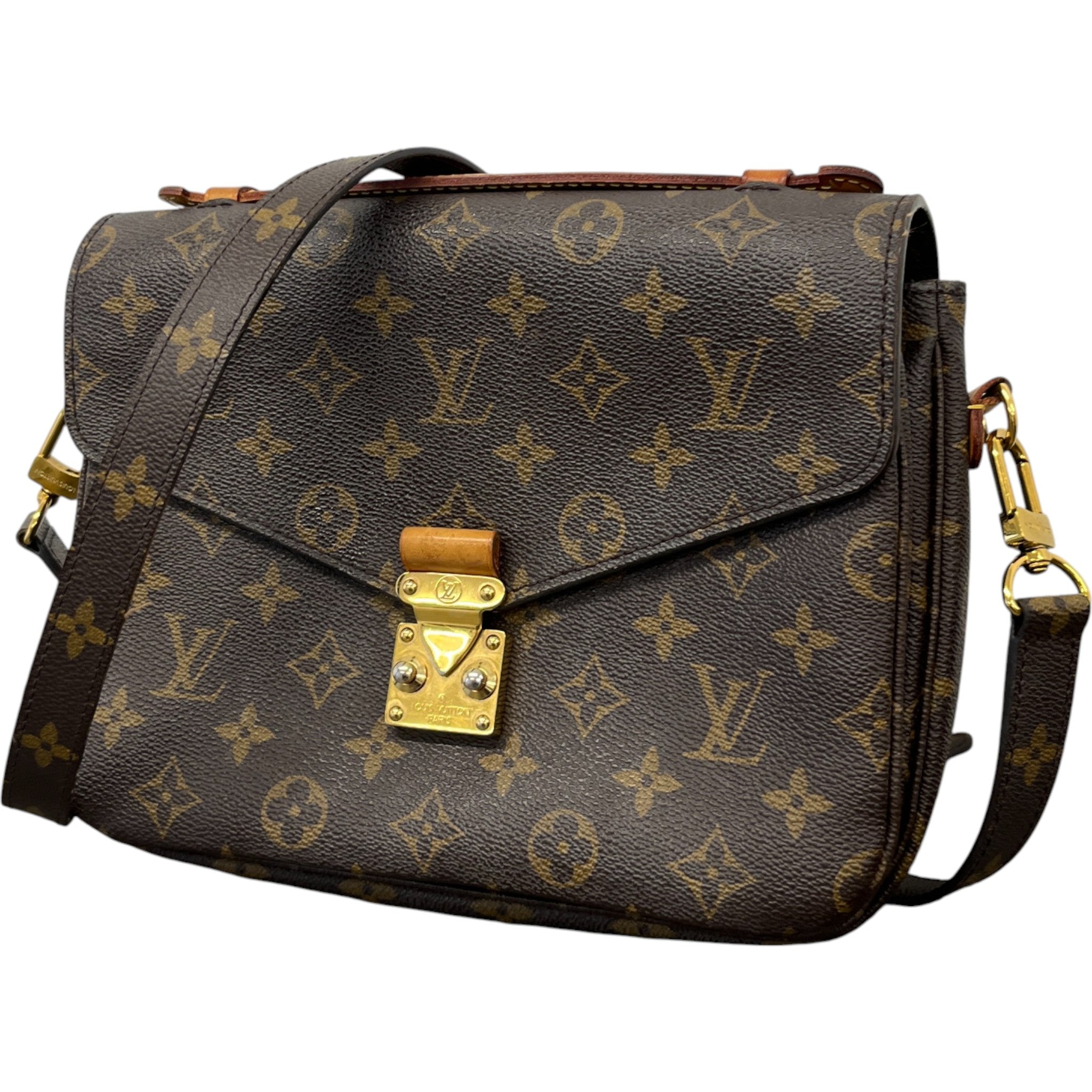 Women's Monogram Pochette Métis Handbag Brown