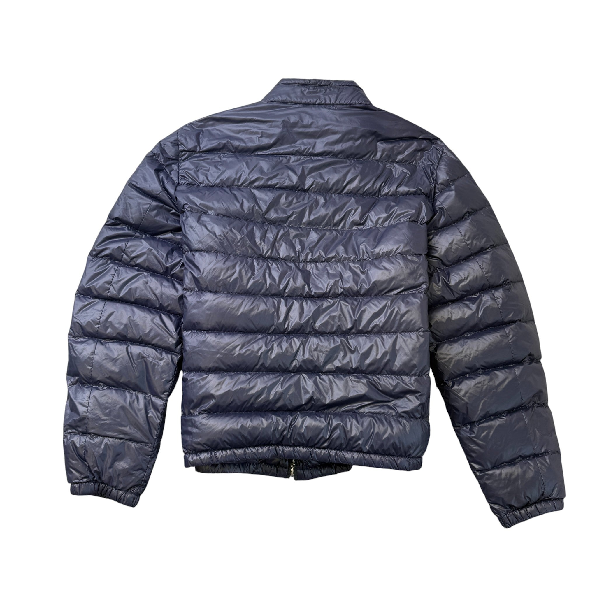 Men's Plaque Logo Jacket Navy Size IT 58 / XXXXL