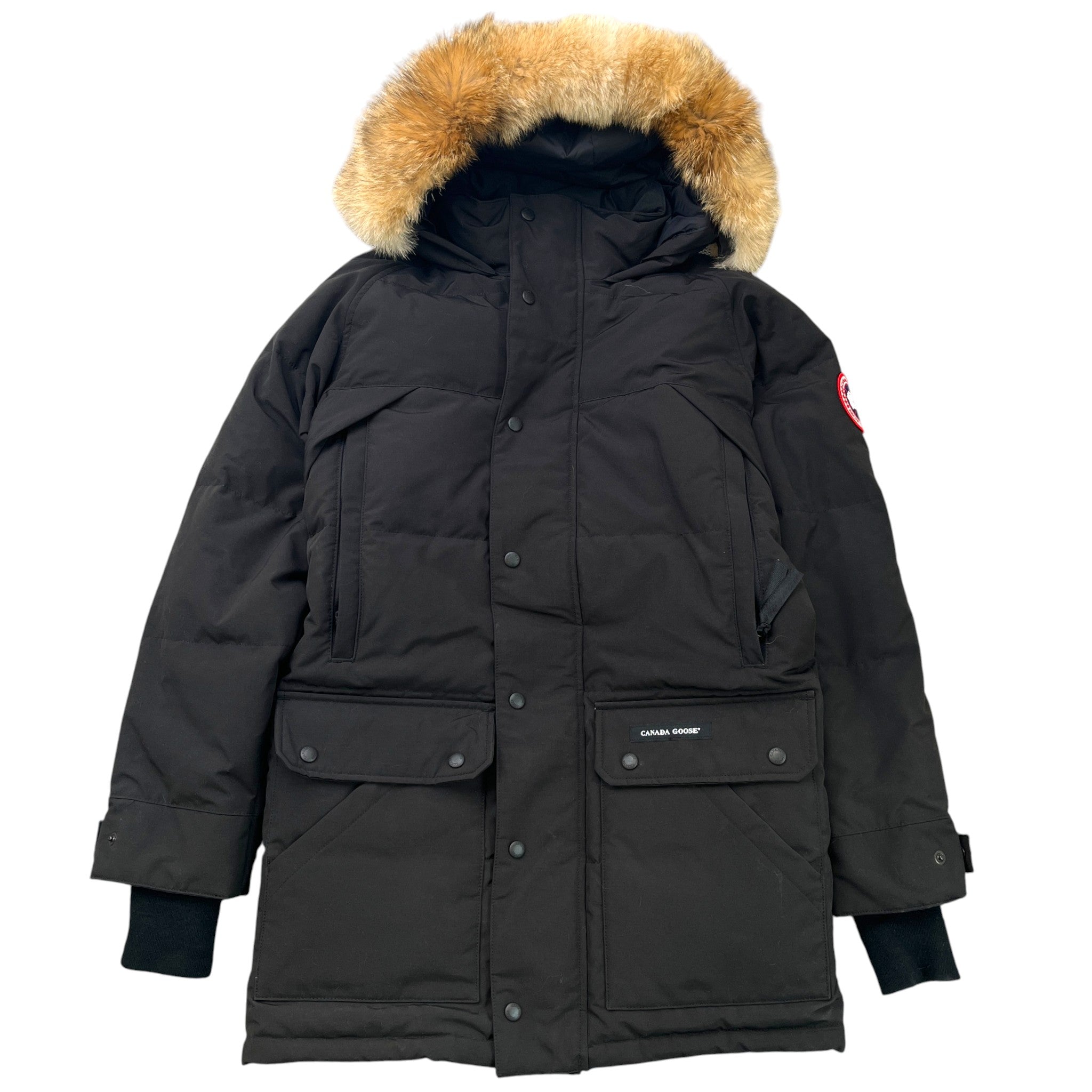 Men's Emory Parka Down Jacket Black Size S