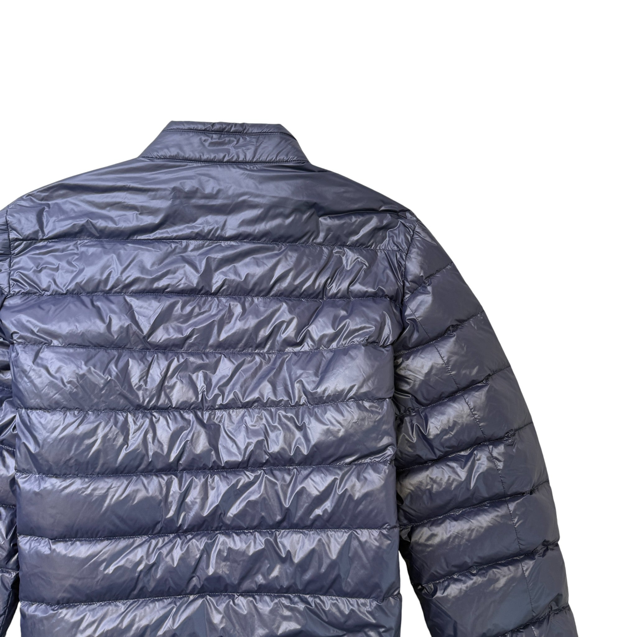 Men's Plaque Logo Jacket Navy Size IT 58 / XXXXL