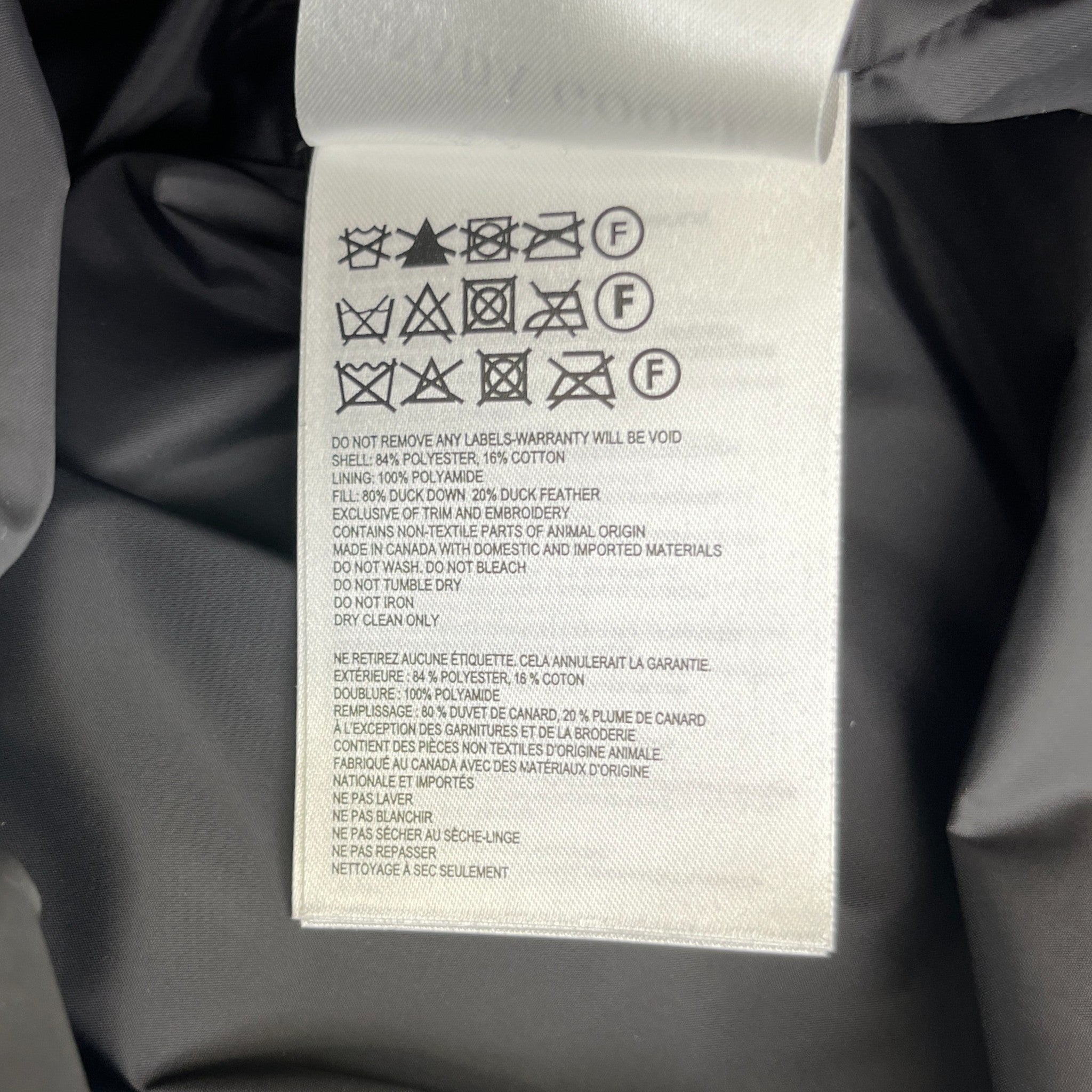 Men's Macmillan Down Jacket Grey Size L