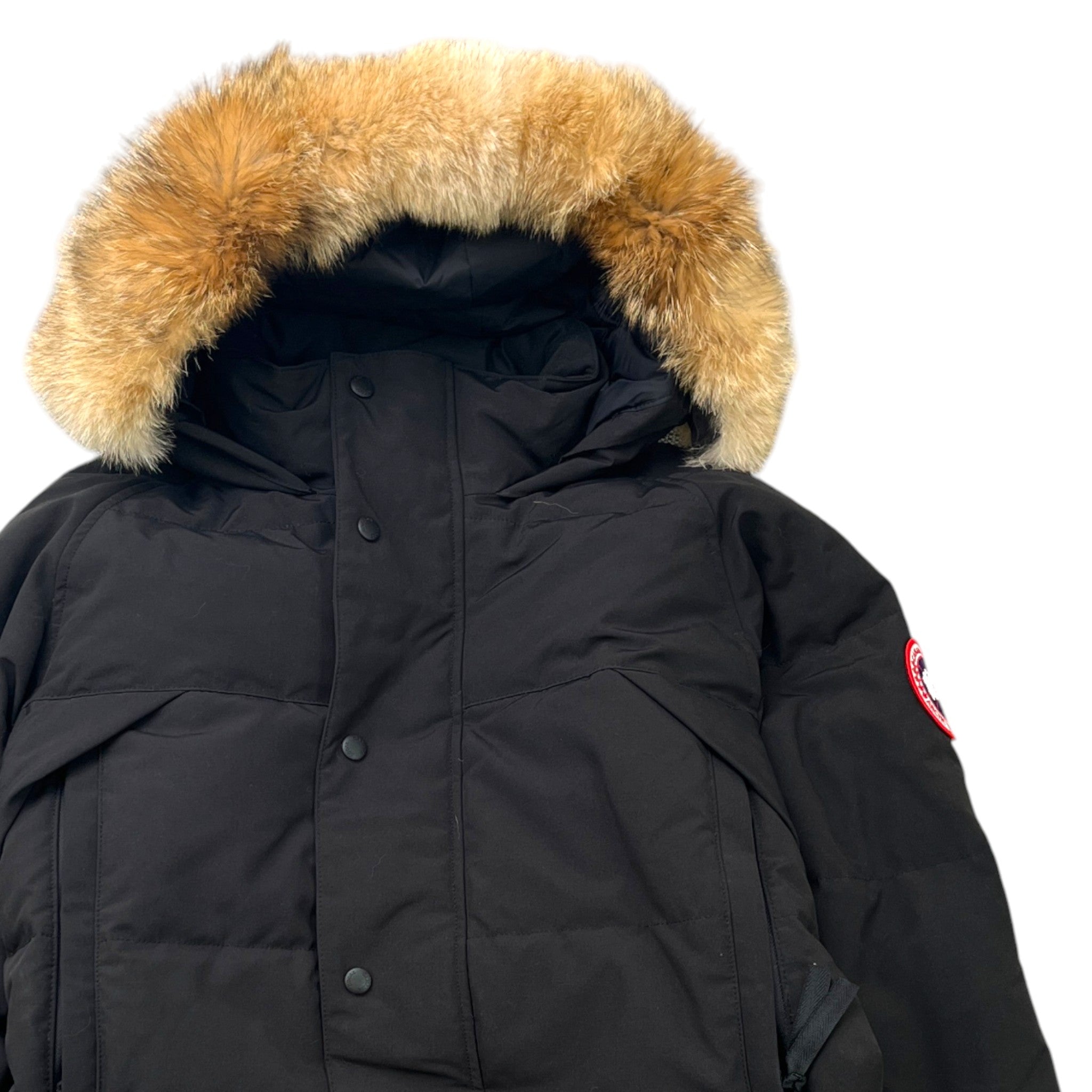 Men's Emory Parka Down Jacket Black Size S