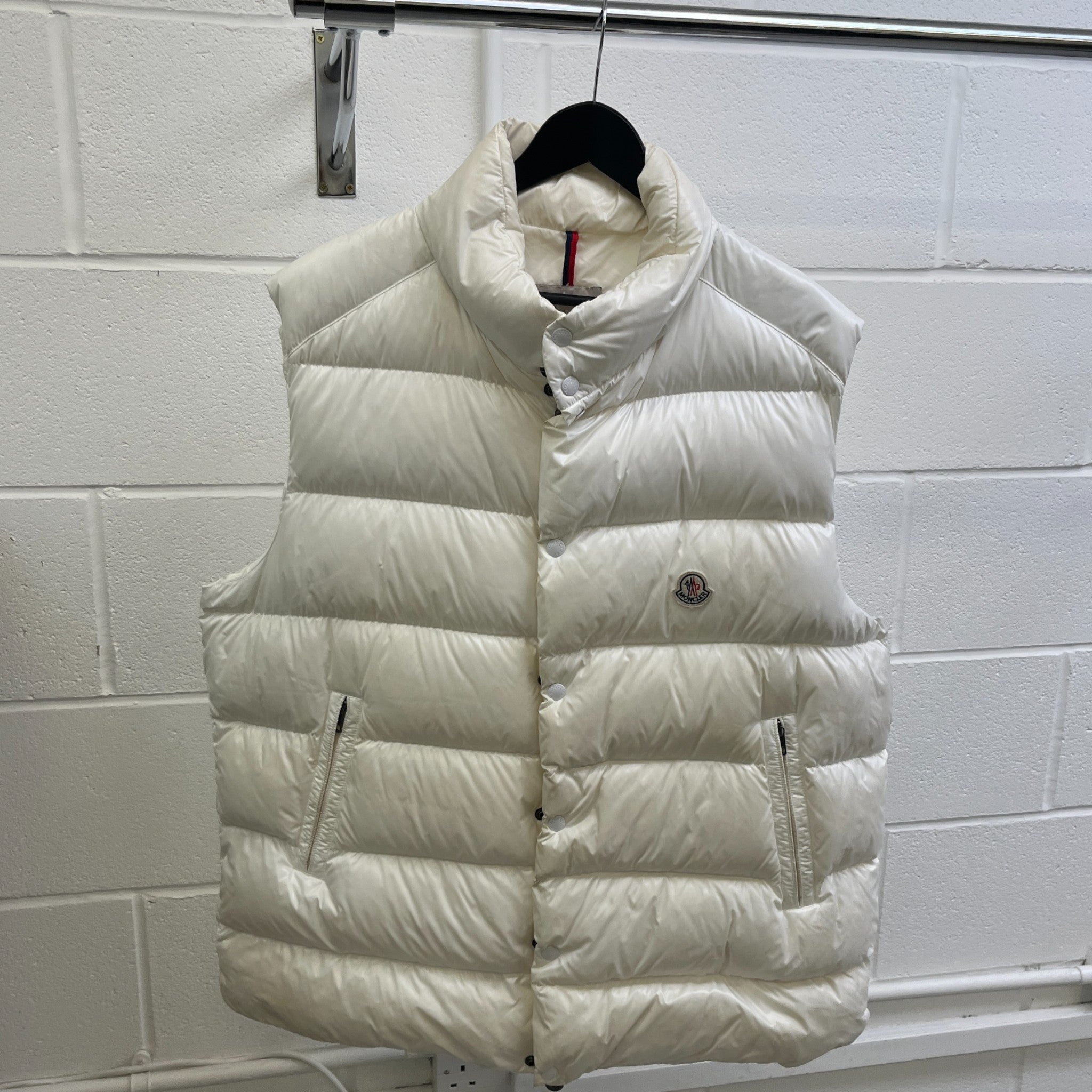 Men's Tibb Gilet White Size 7 / XXXXL