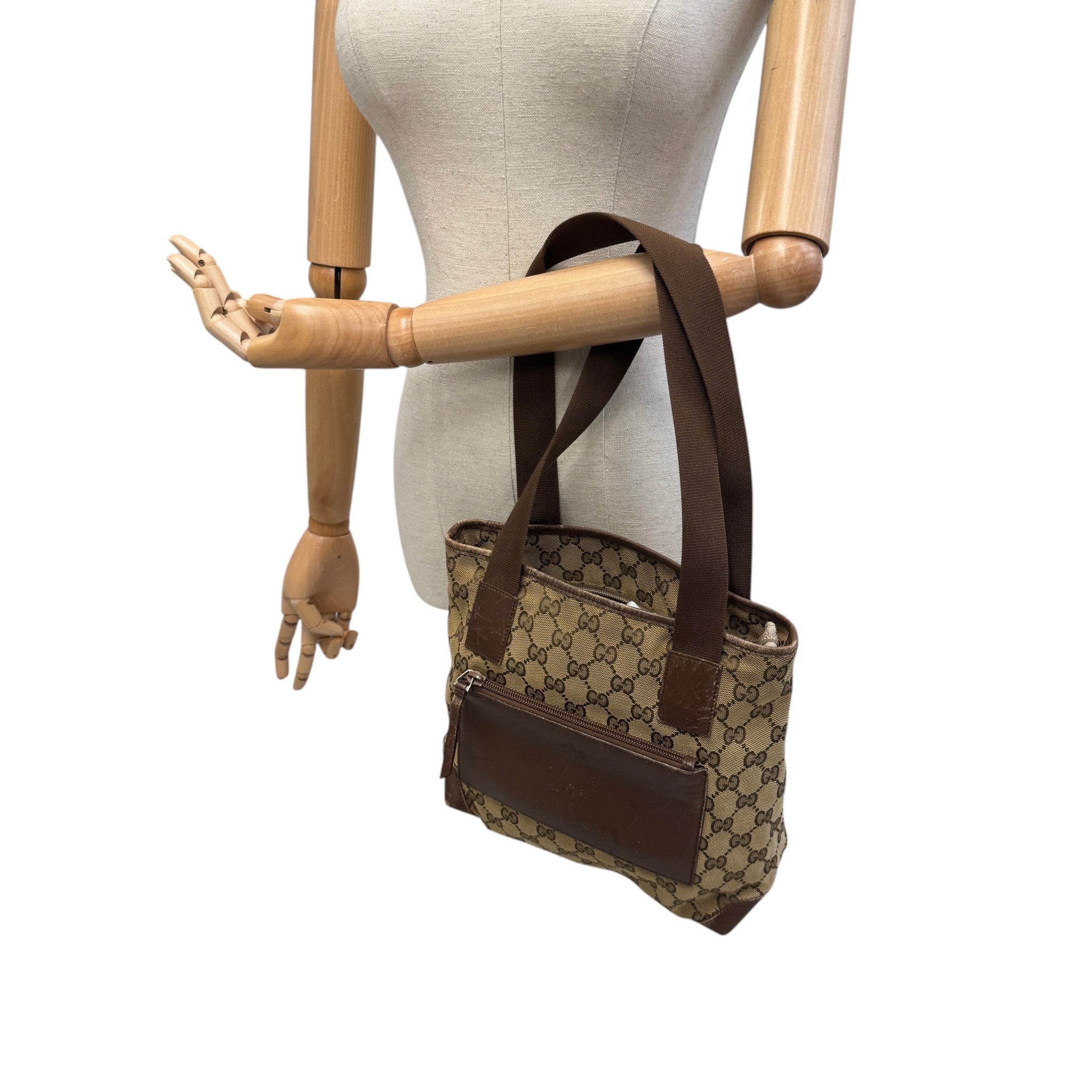 Women's Gg Supreme Tote Bag Brown