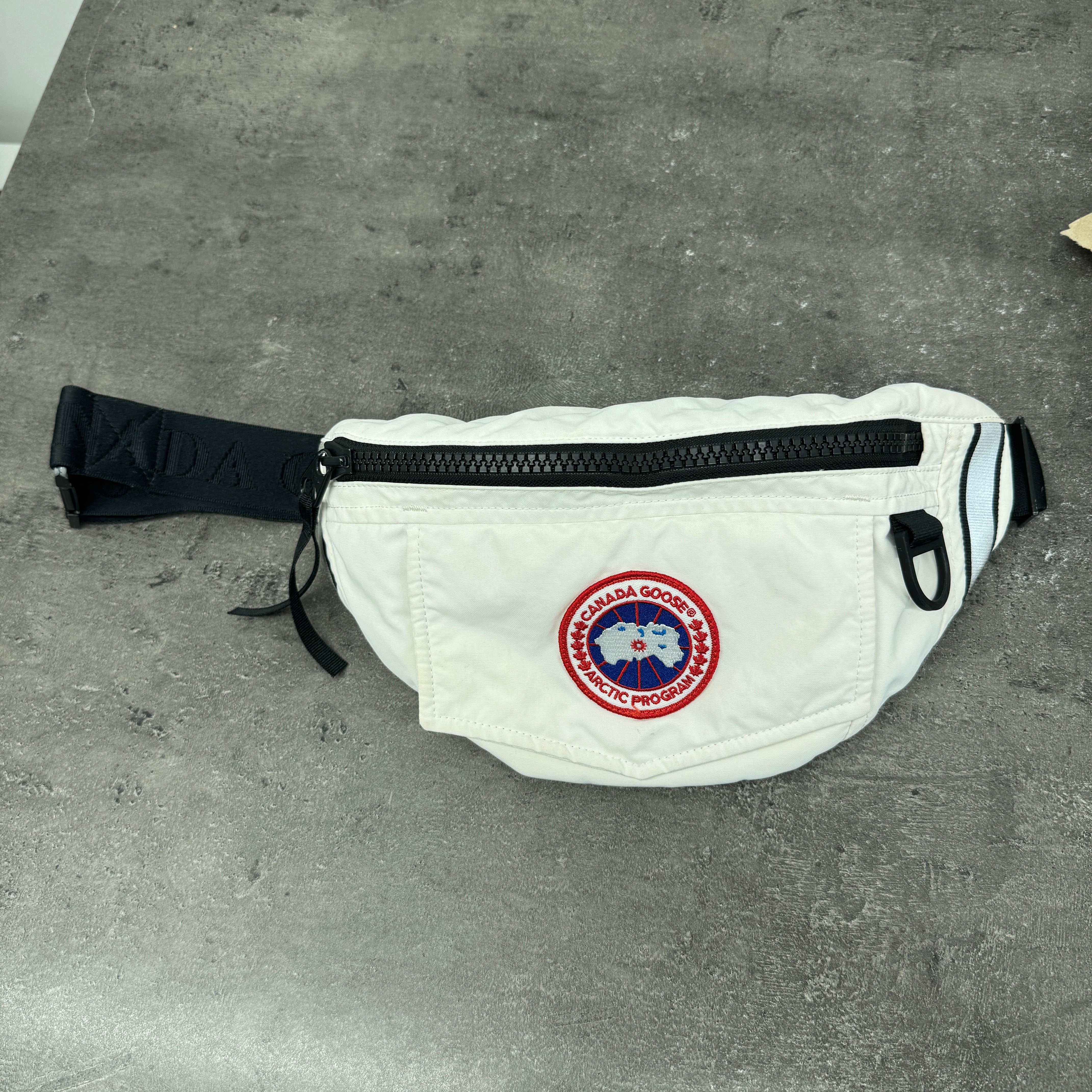 Men's Waist Pack Belt Bag White