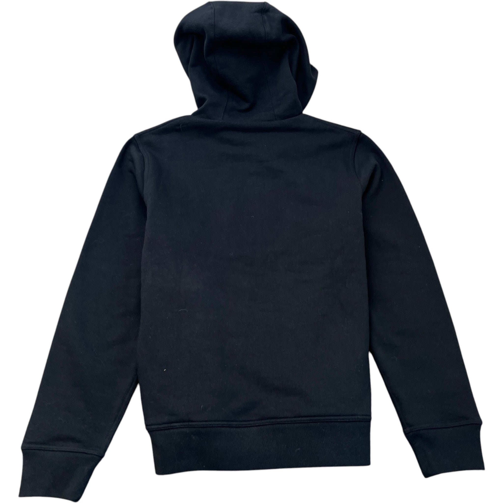 Men's Embroidered Logo Nova Check Hoodie Black Size M
