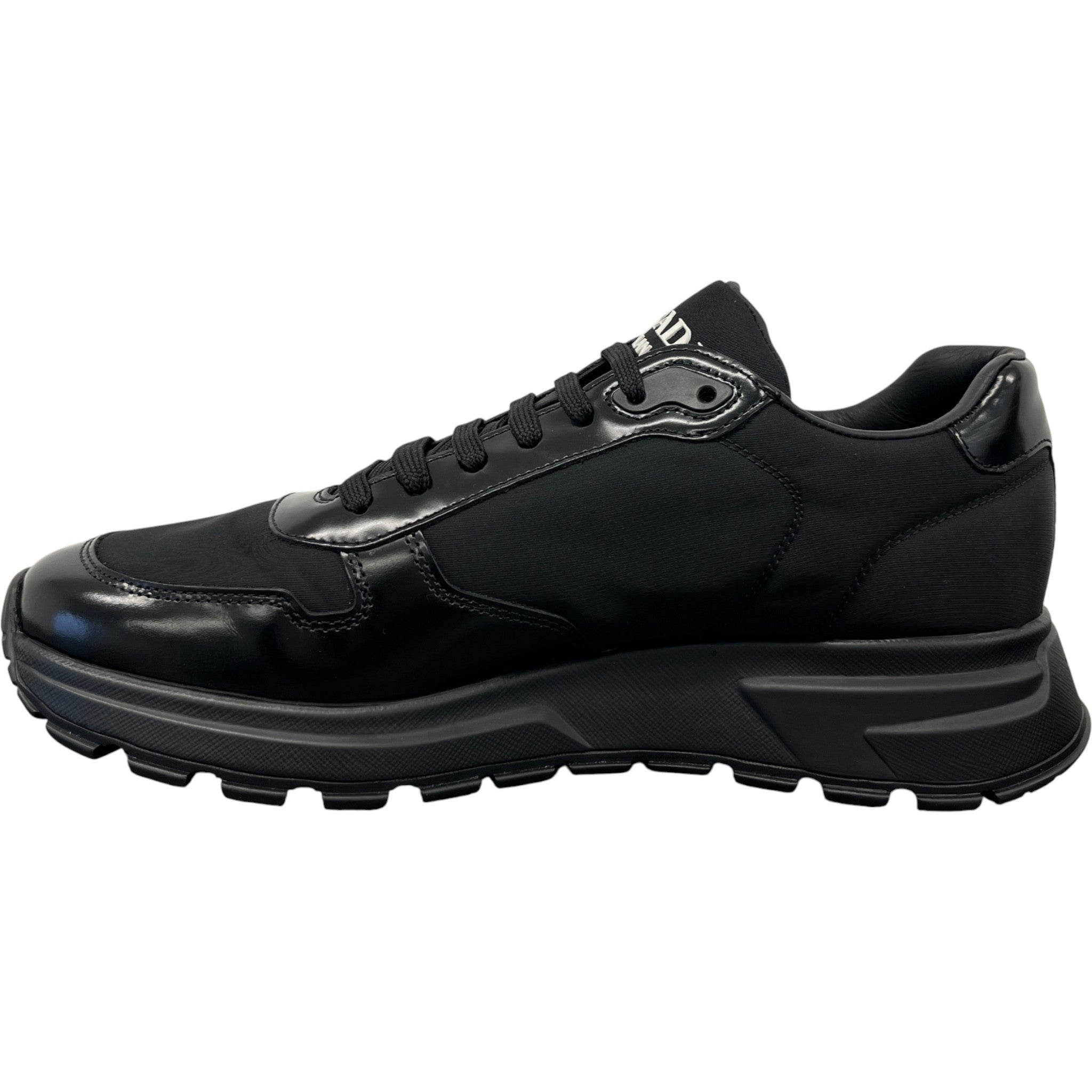 Men's Prax 01 Re-Nylon Low Trainers Black Size EU 41.5 / UK 7.5