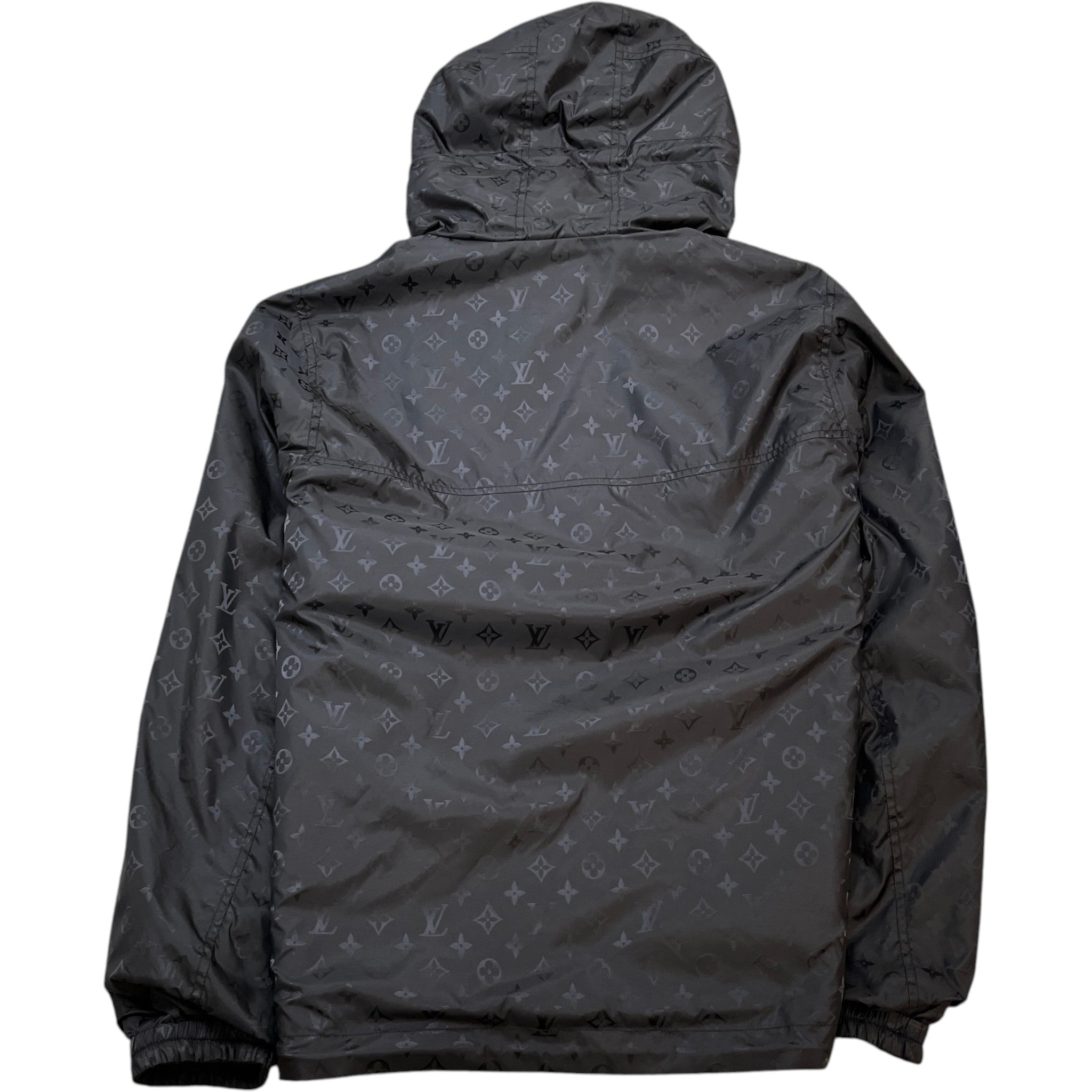 Men's Monogram Reversible Windbreaker Black Size IT 48 / M