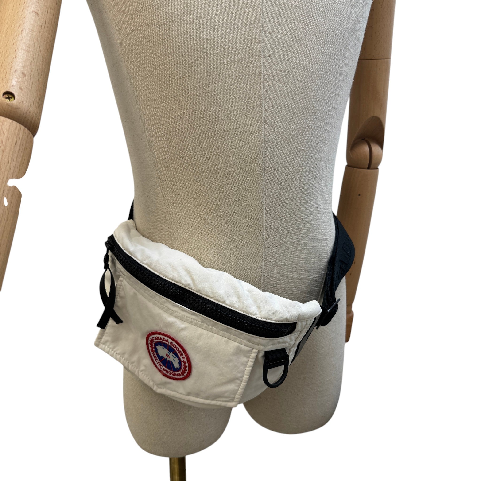 Men's Waist Pack Belt Bag White